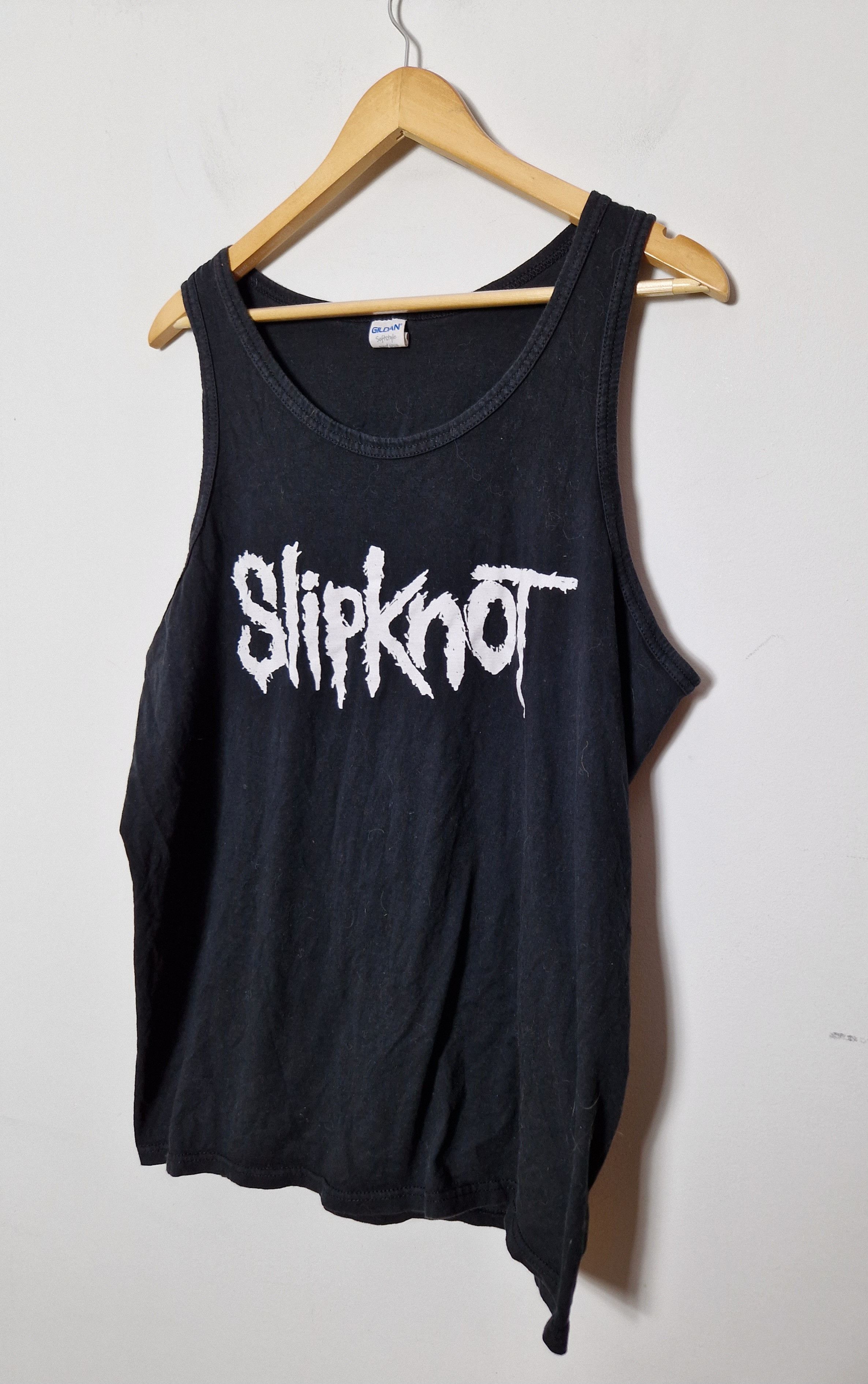 Band Tees × Slipknot × Vintage Slipknot vintage y2k tank top Size US XL / EU 56 / 4 - 2 Thumbnail