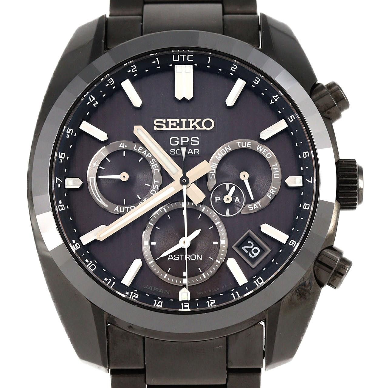 Seiko Seiko Seiko Astron GPS 50th LIMITED Stainless Steel Watch Metal Quartz 5X53-0AK0/SBXC023 DUTY FREE for USA Size ONE SIZE - 1 Thumbnail
