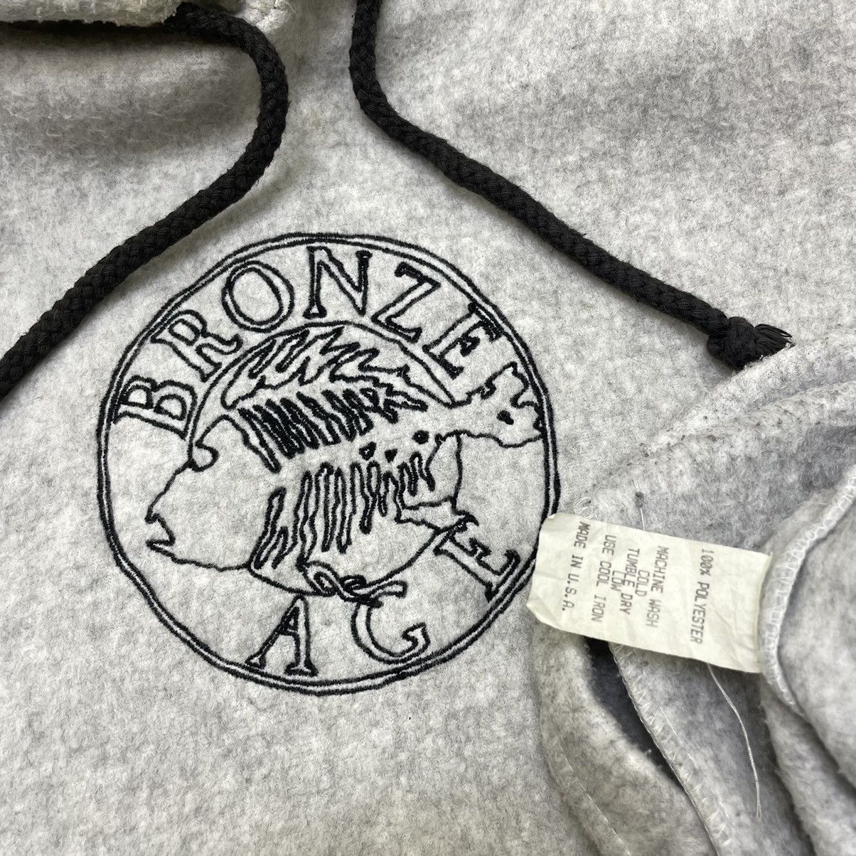 Hook-Ups 🔥Vintage Bronze Ace Center Logo Pull Over Sweatshirt Hoody Size US XL / EU 56 / 4 - 4 Thumbnail