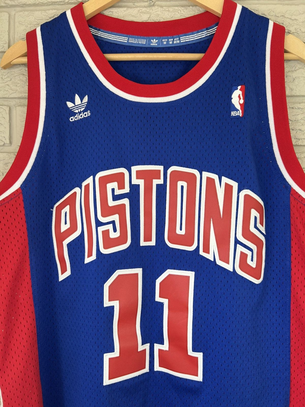Adidas Adidas Detroit Pistons Hardwood Classics Isiah Thomas Jersey Size US M / EU 48-50 / 2 - 6 Thumbnail