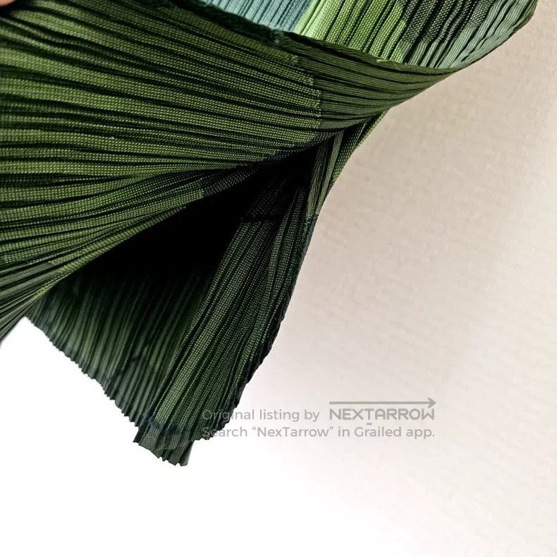 Issey Miyake Issey Miyake Green Coat Size M / US 6-8 / IT 42-44 - 8 Thumbnail