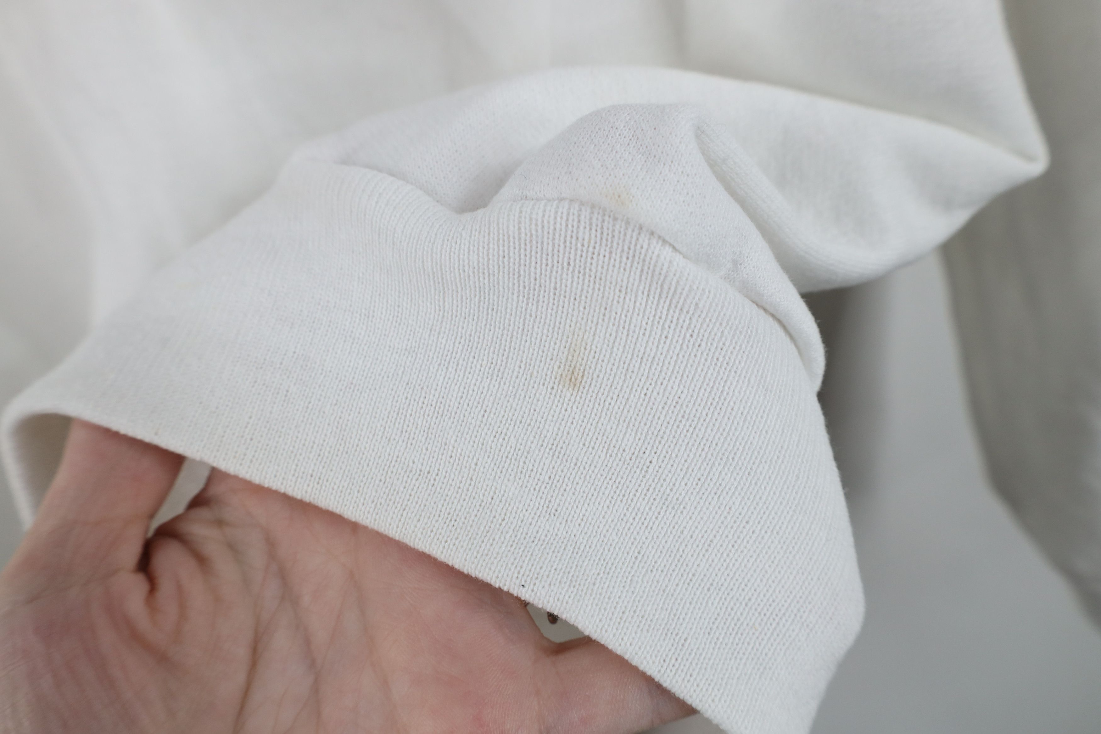 Vintage Deadstock Vintage 90s Streetwear Crewneck Sweatshirt White Size S / US 4 / IT 40 - 10 Thumbnail