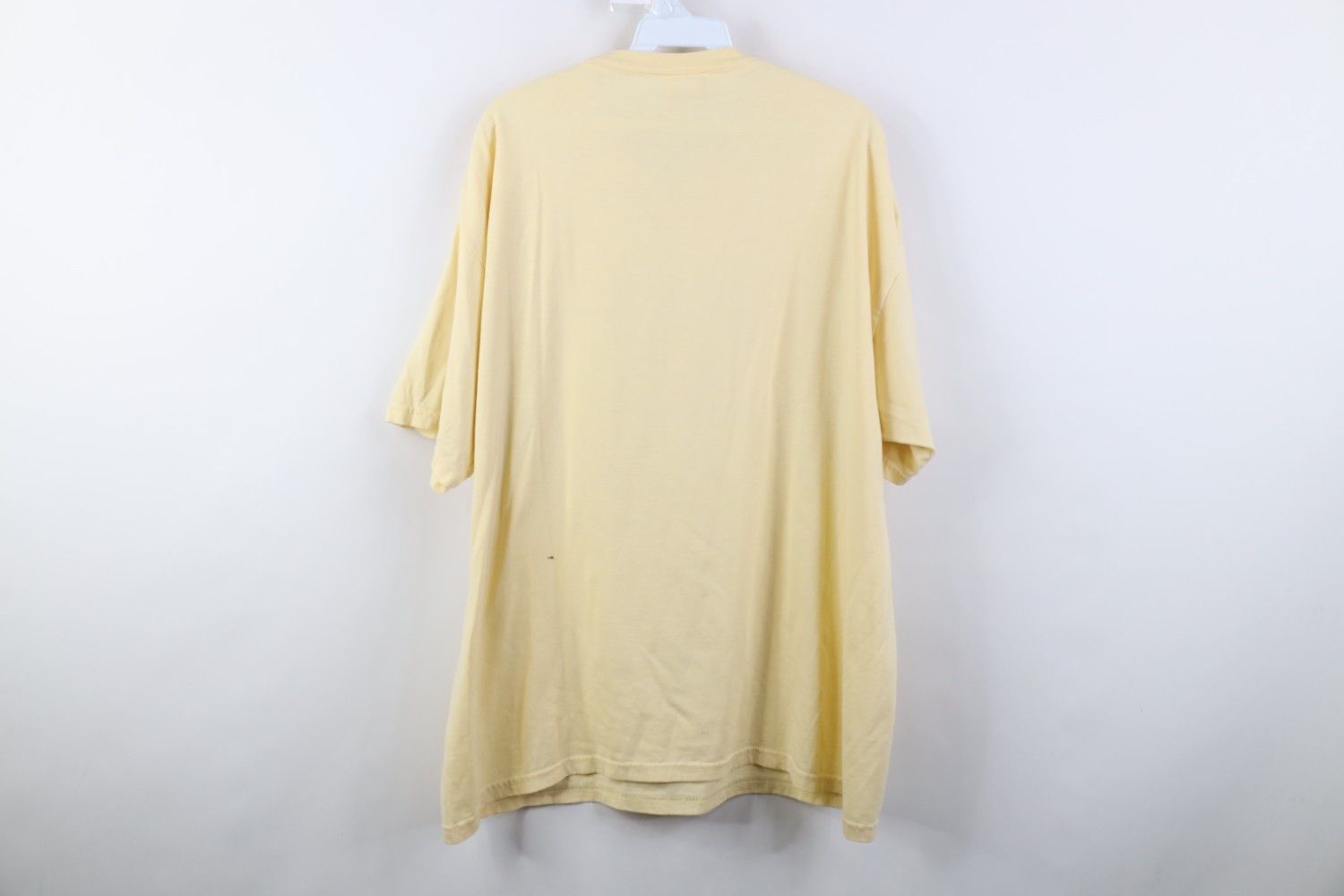 Vintage Vintage 90s Streetwear Babydoll Butterfly Art T-Shirt Yellow Size XL / US 12-14 / IT 48-50 - 11 Thumbnail