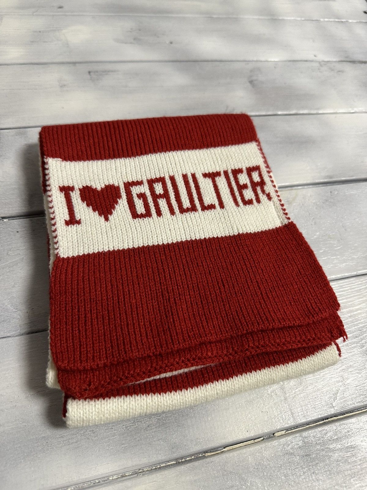 Jean Paul Gaultier Rare Scarves Jean Paul Gaultier Luxury Avant-Garde Christmas Size ONE SIZE - 4 Thumbnail