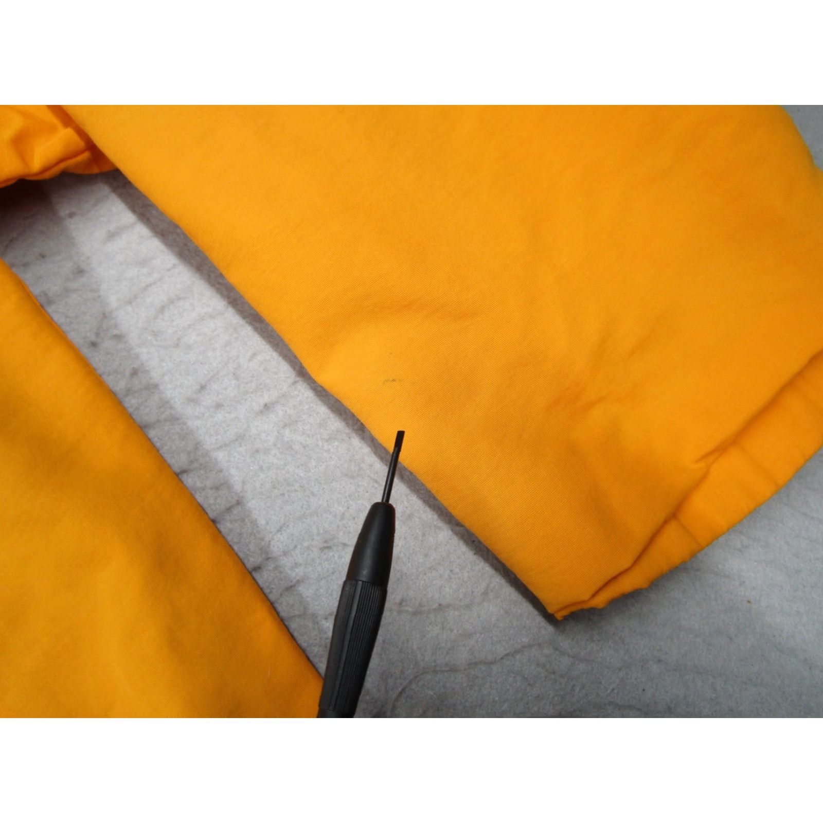 Vintage Cabela's Jacket Mens Medium Yellow Full Zip Fleece Lined Nylon Polyester Pockets Outdoor Hiking Travel Windbreaker All Seasons Size US M / EU 48-50 / 2 - 4 Thumbnail