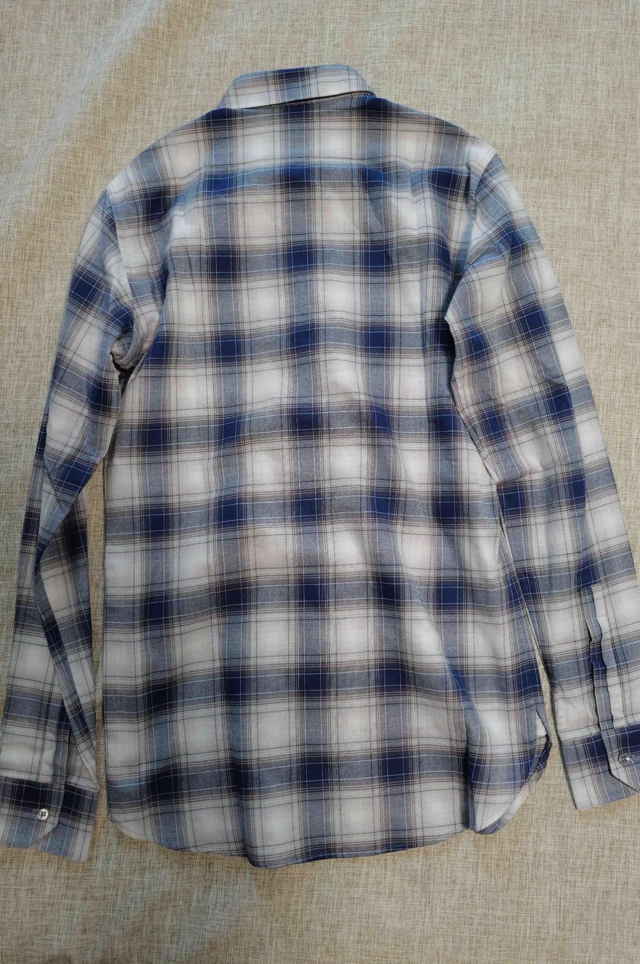 Saint Laurent Paris Saint Laurent 15AW Plaid Shirt 38 Size US S / EU 44-46 / 1 - 2 Thumbnail