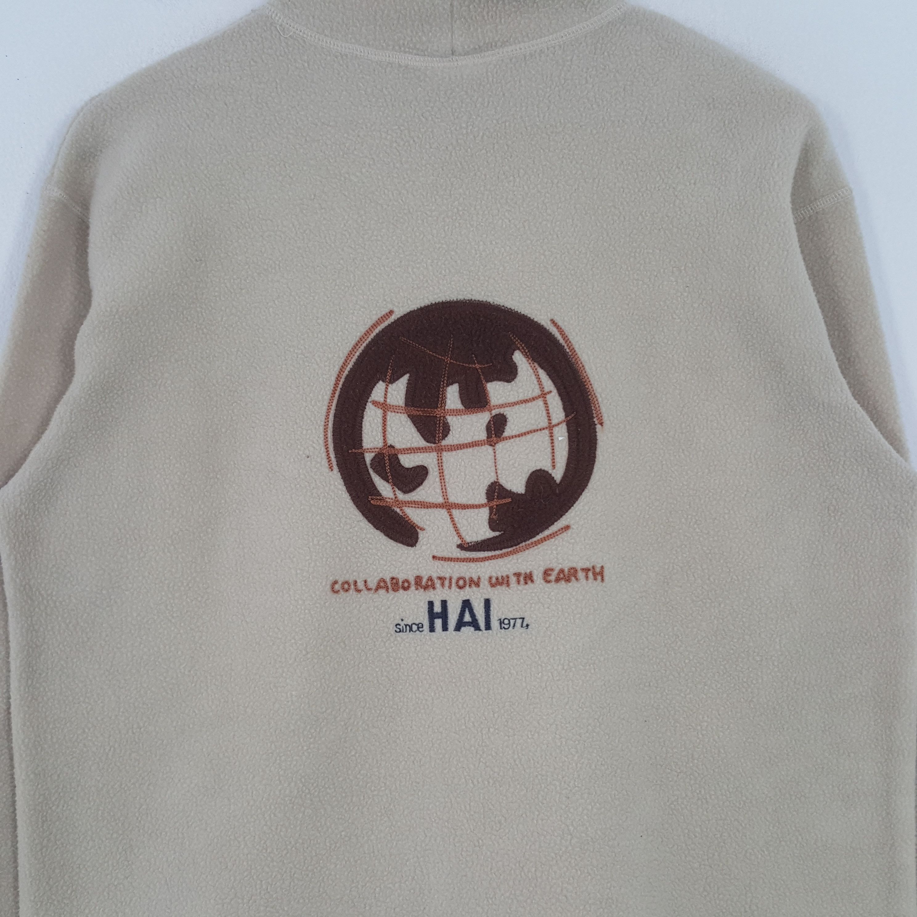 Hai Sporting Gear × Issey Miyake × Vintage Vintage Hai Sporting Gear by Issey Miyake Sweatshirt Size US M / EU 48-50 / 2 - 2 Thumbnail