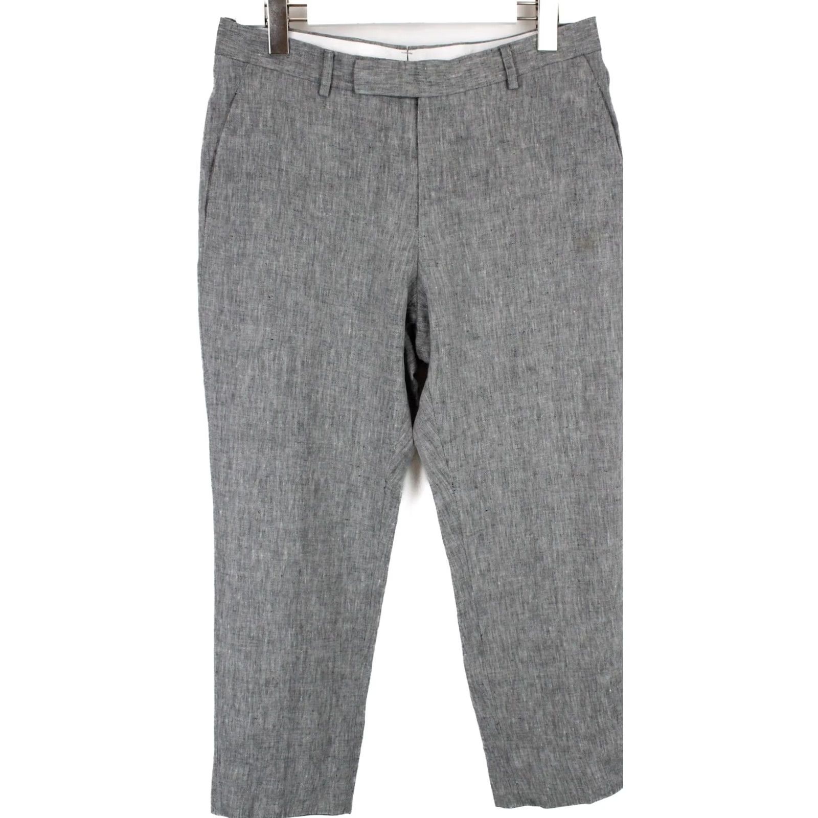 Suitsupply Suitsupply Washington Int. Trousers Men UK 40S / W32 Wool Melange Grey Trousers Dress Pants Regular? Size US 40 / EU 56 - 2 Thumbnail