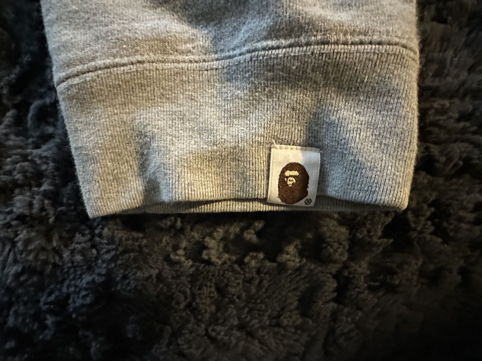 Bape bape gray sweatpants with logo stars Size US 29 - 4 Thumbnail