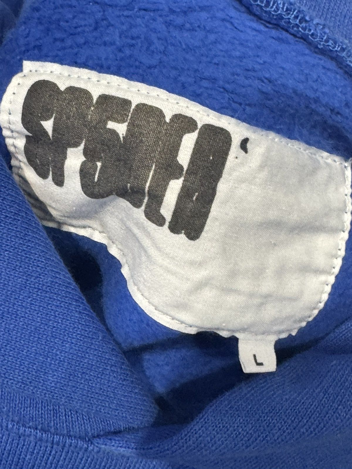 Sp5der SP5DER TC5 BELUGA HOODIE BLUE / YELLOW Size US L / EU 52-54 / 3 - 3 Thumbnail