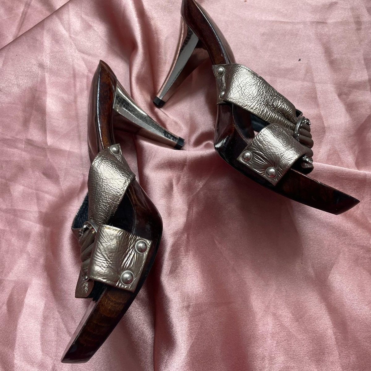 Vintage Y2k heels Size US 5.5 / IT 35.5 - 4 Thumbnail
