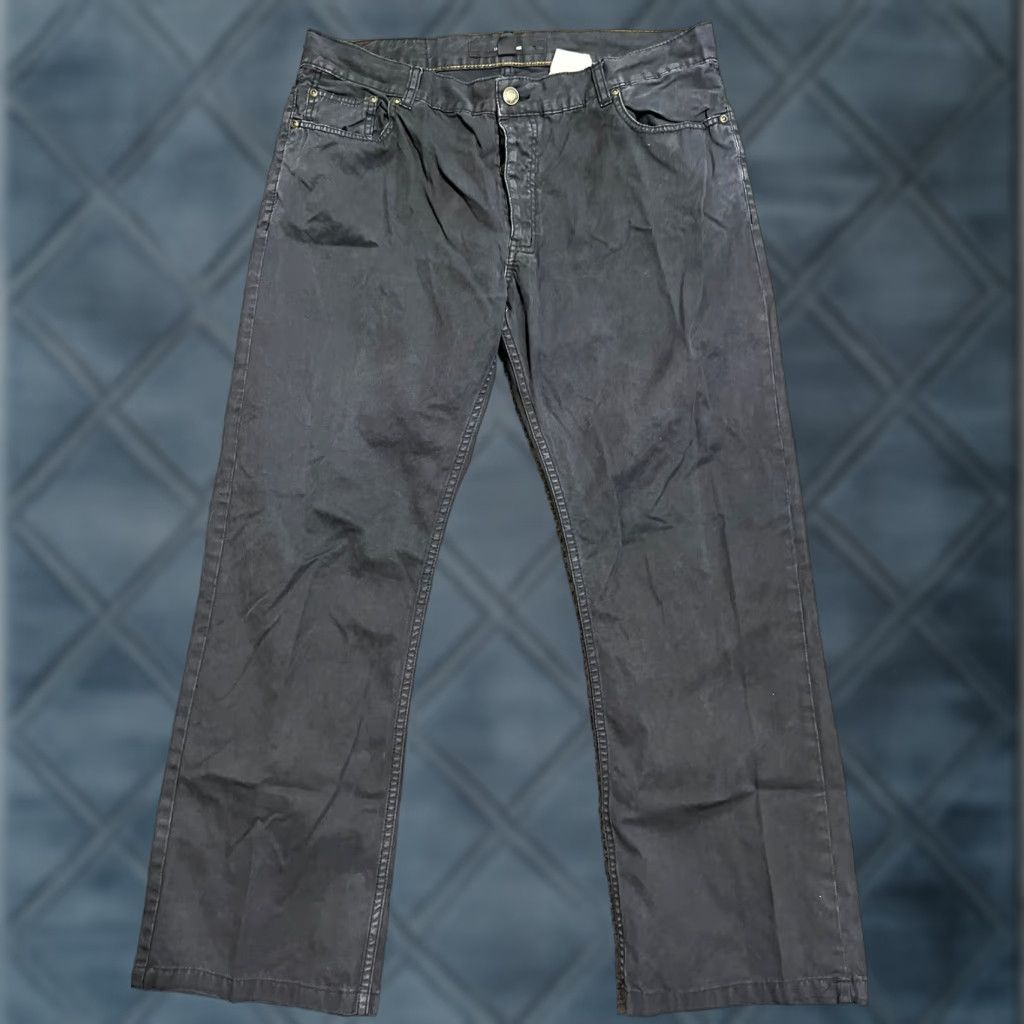 H&M H&M Chino Pants Men 36x29 Straight Fit Stretch Navy Blue Formal Size US 36 / EU 52 - 1 Thumbnail