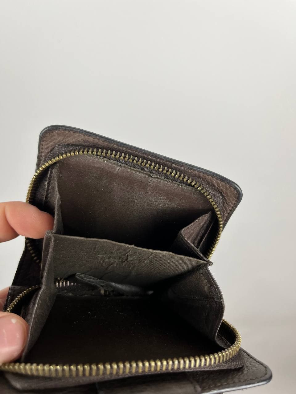 Mulberry Mulberry Leather French Purse Wallet Tree Logo Zip Around Size ONE SIZE - 7 Thumbnail
