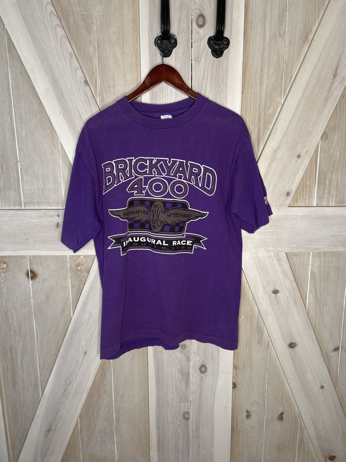 Vintage Vintage Brickyard 400 tee Size US L / EU 52-54 / 3 - 1 Thumbnail