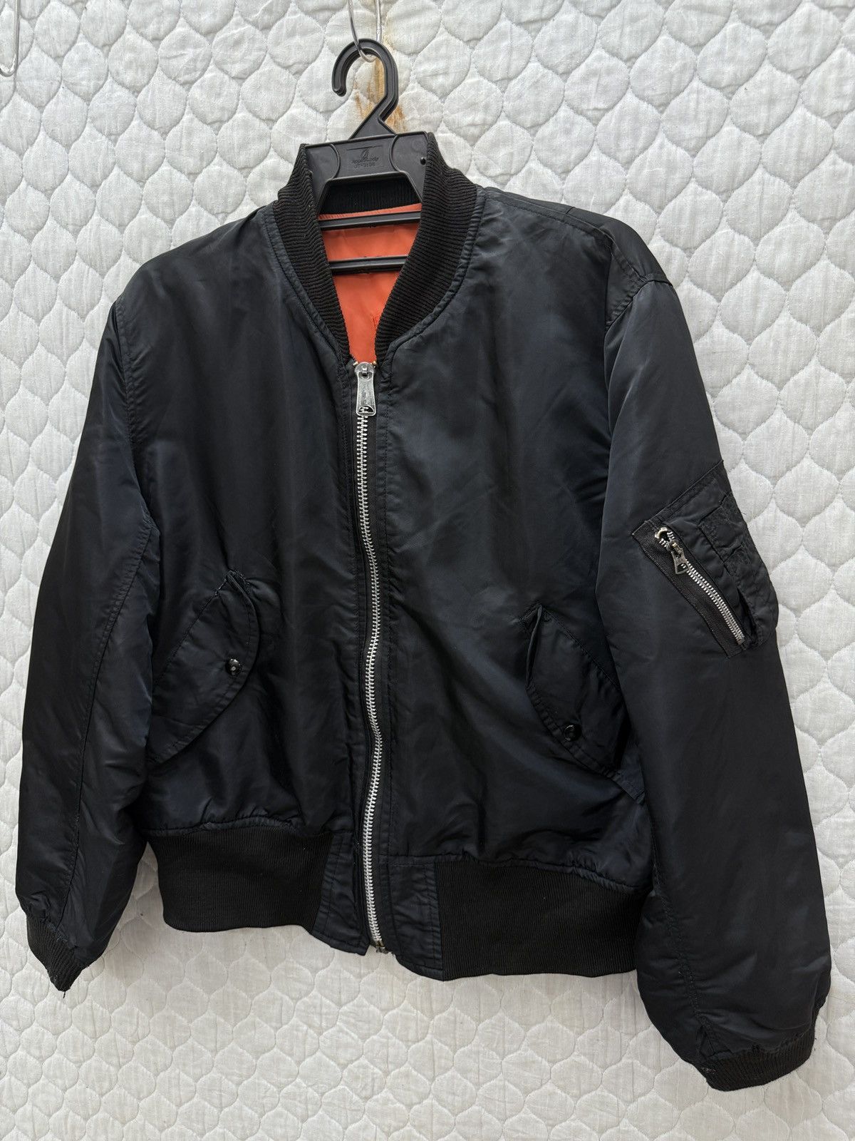 Vintage 🔥🔥🔥STEALS VTG CORINTH MFG MA1 BOMBER JACKET Size US M / EU 48-50 / 2 - 3 Thumbnail