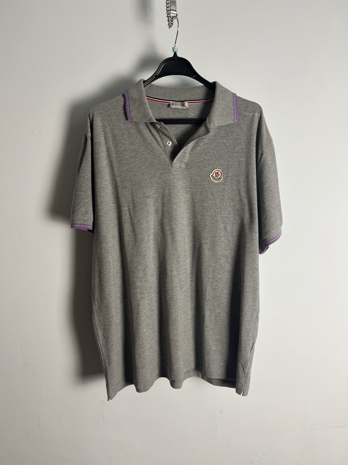 Moncler Moncler Polo T-Shirt Size US XL / EU 56 / 4 - 1 Thumbnail