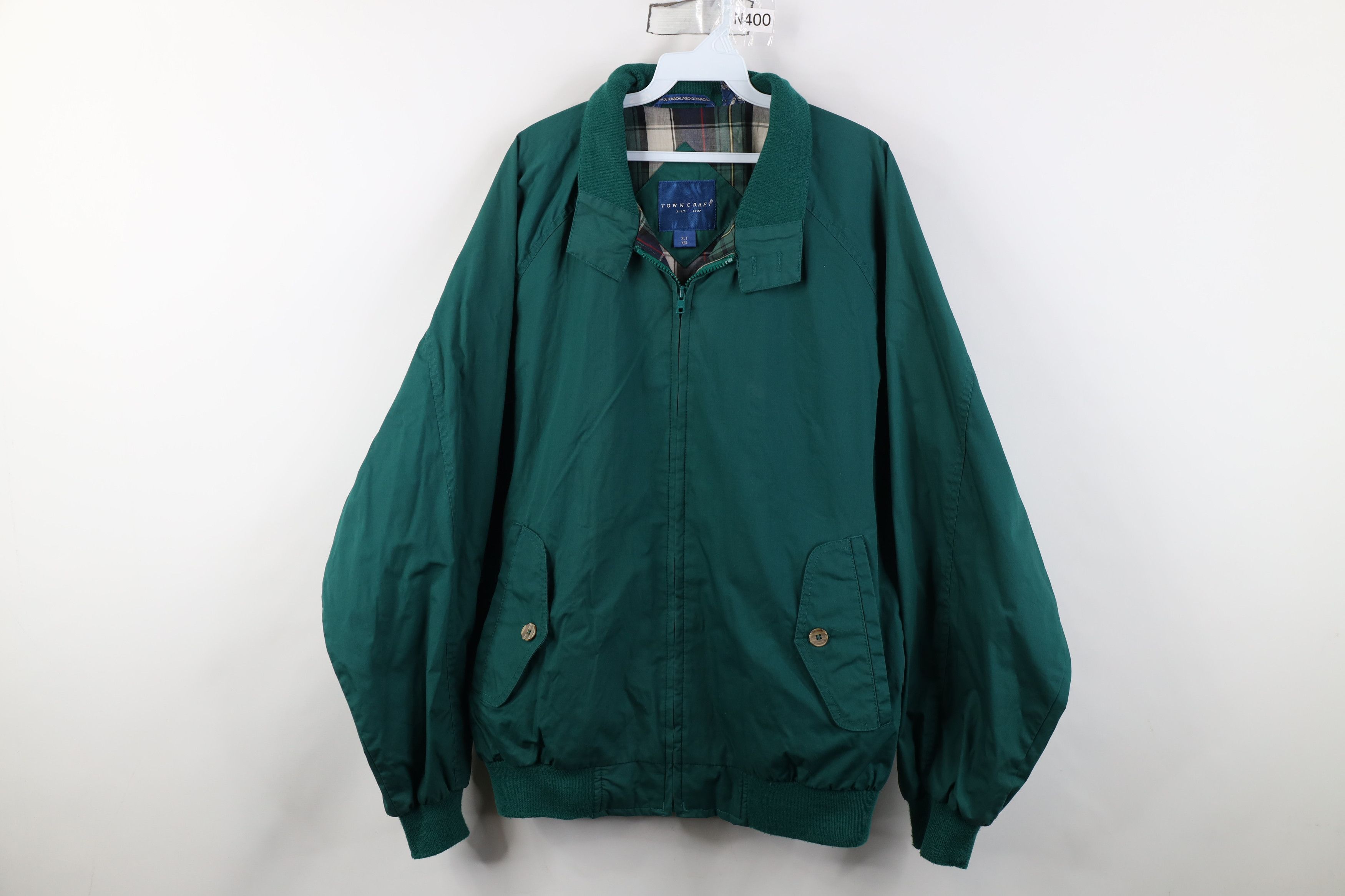 Vintage Vintage 80s 90s Streetwear Cafe Racer Bomber Jacket Green Size US XL / EU 56 / 4 - 1 Thumbnail
