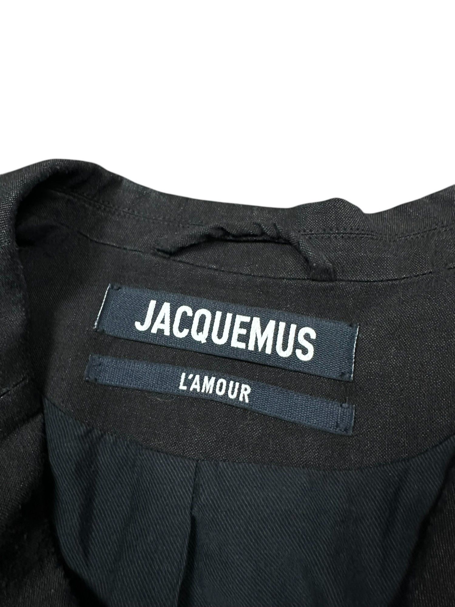 Jacquemus SS21 Jacquemus L'amour Cropped Blazer Size ONE SIZE - 6 Thumbnail