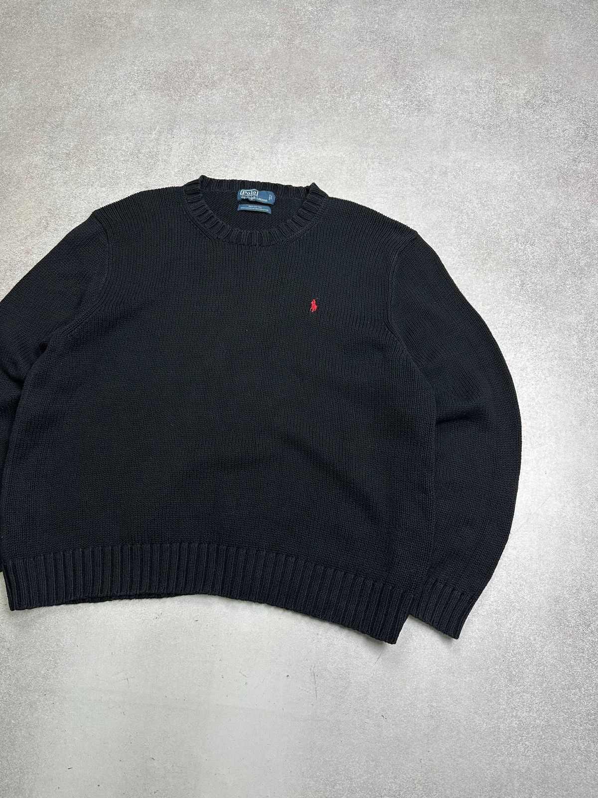 Polo Ralph Lauren Vintage Polo Ralph Lauren RRL Relaxed Knit Sweater XL Size US XL / EU 56 / 4 - 2 Thumbnail