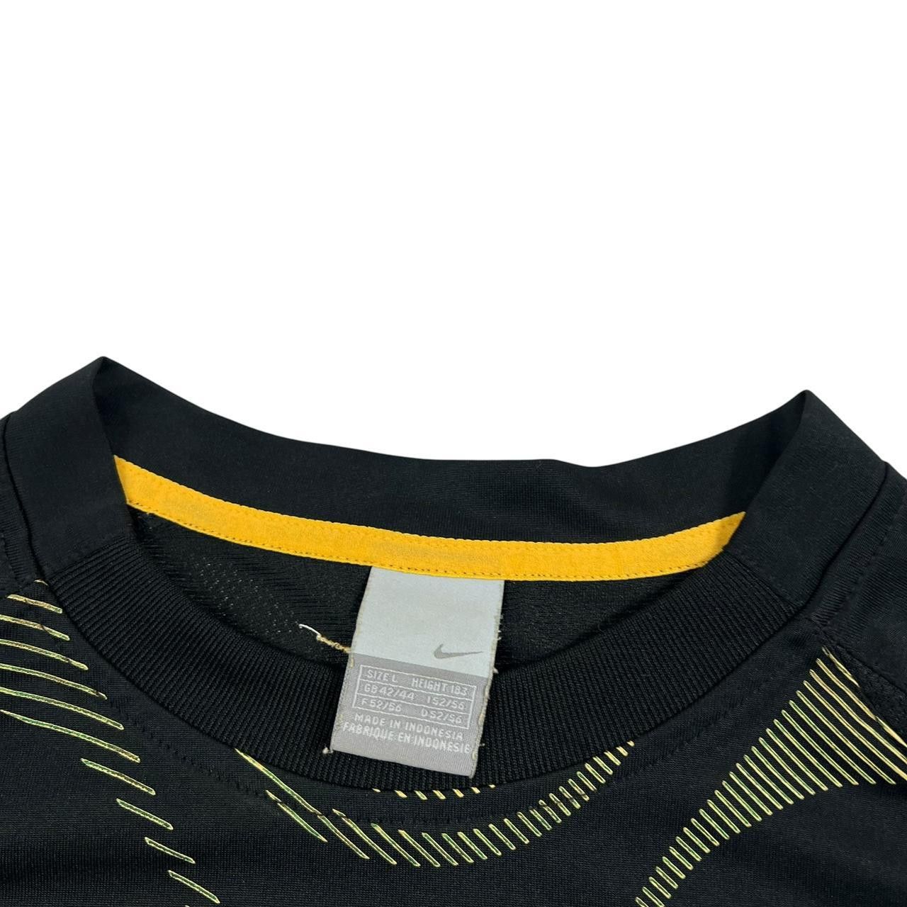 Nike Vintage 2000s Nike TN Vein T-Shirt Black & Gold - Large Size US L / EU 52-54 / 3 - 4 Thumbnail