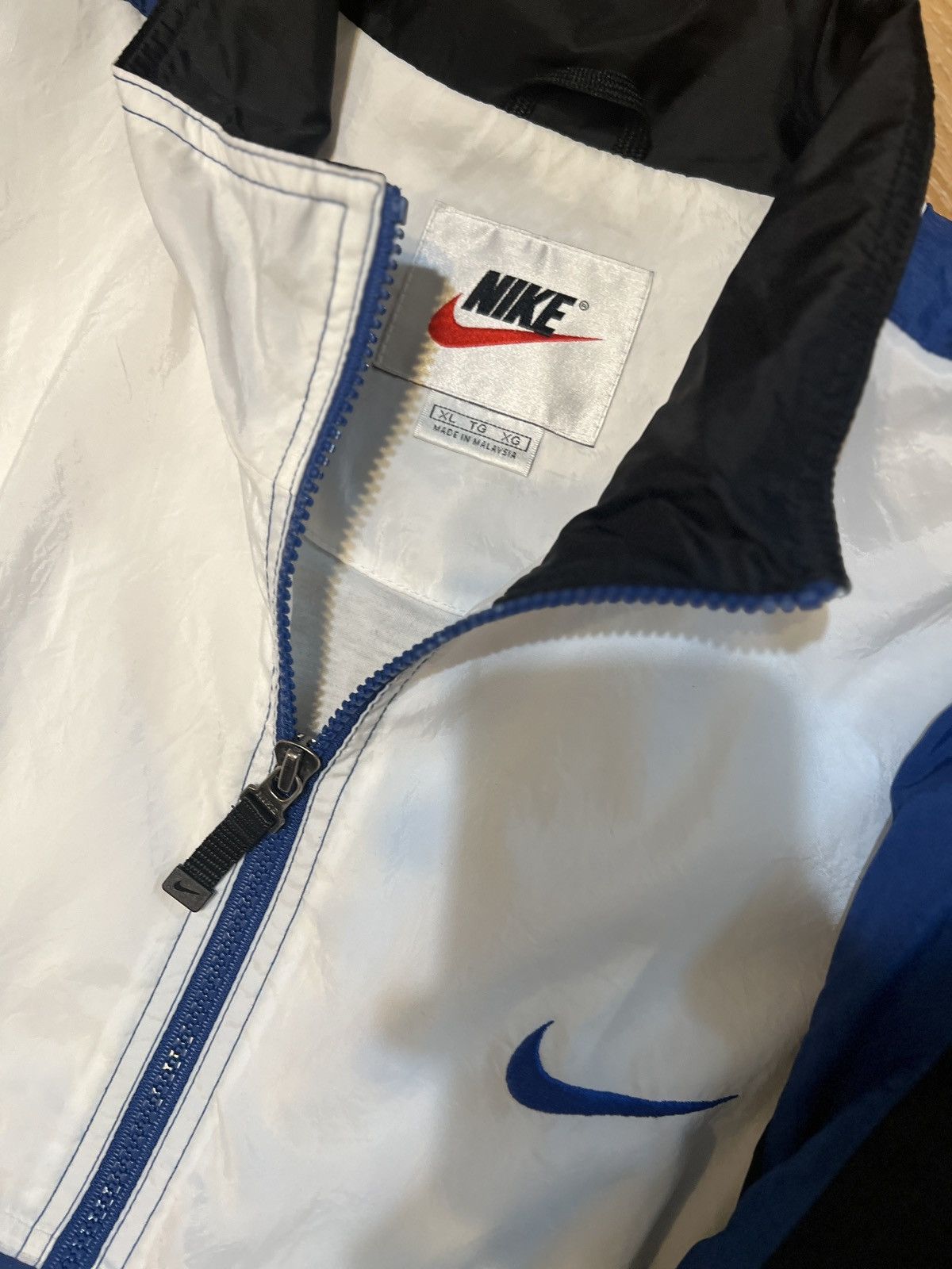 Nike × Vintage Vintage Nike Windbreaker Size US XL / EU 56 / 4 - 3 Thumbnail