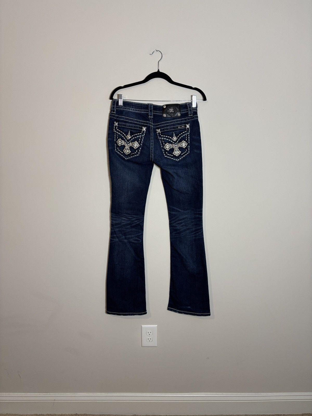 Miss Me Miss Me Signature Boot Cut Jeans Size 27 Flare Size 29" - 5 Thumbnail