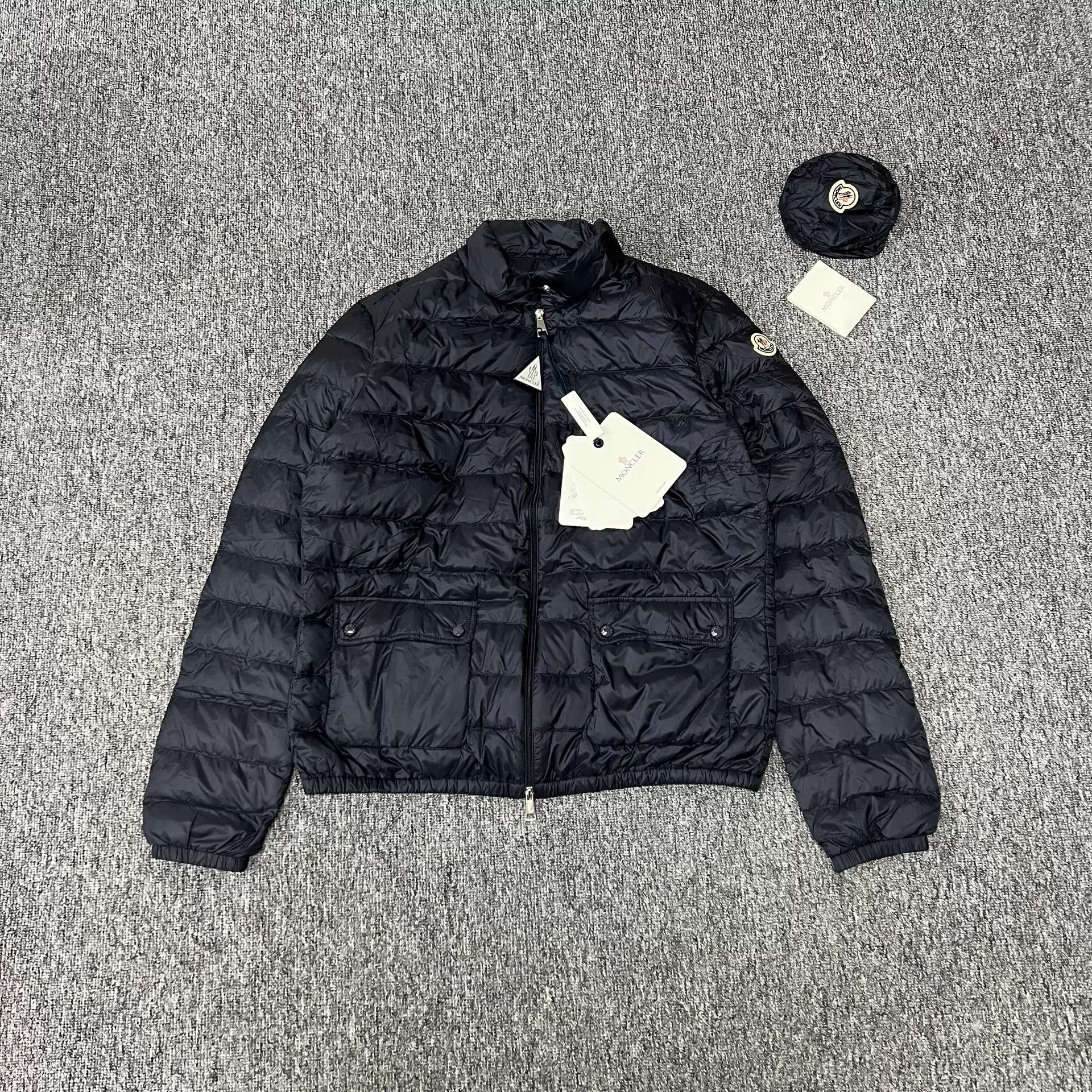Moncler Moncler Lans Midnight Blue Down Jkt 5 New w/ Tags Size US XXL / EU 58 / 5 - 1 Thumbnail