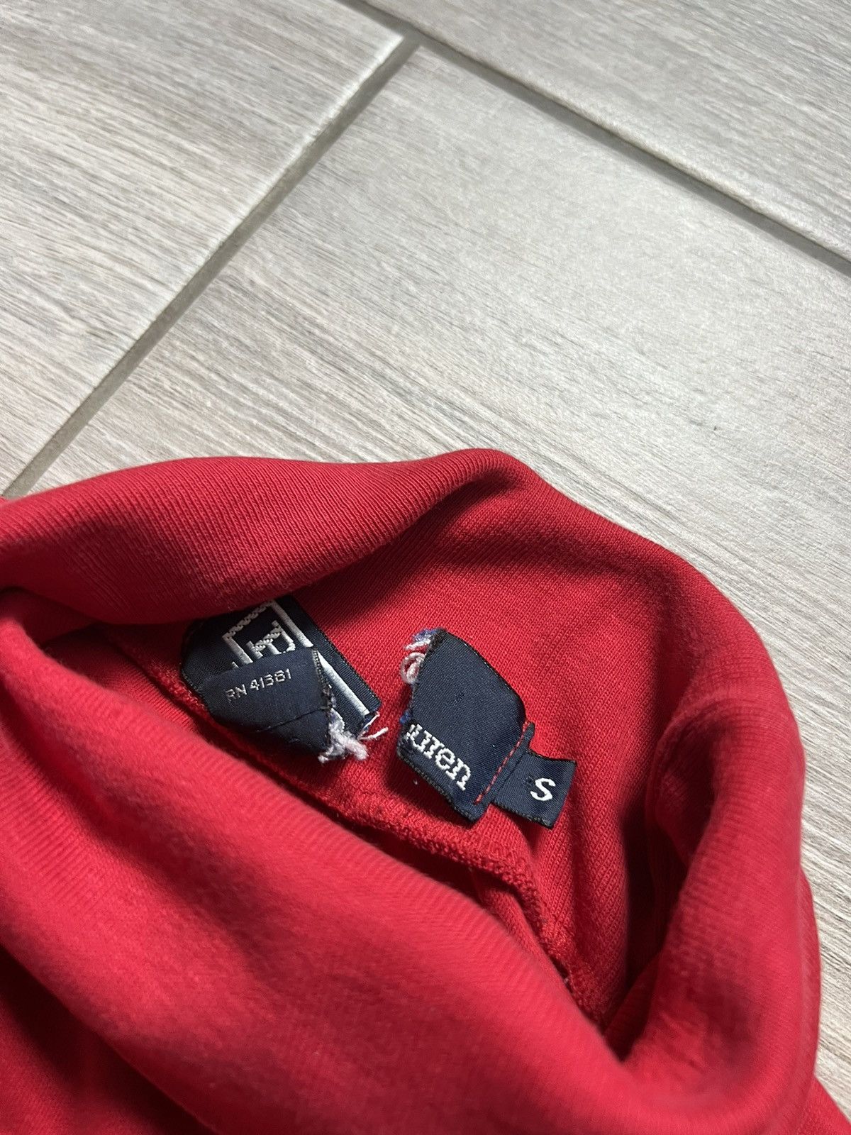 Vintage Polo Ralph Lauren Red ❤️ Long Sleeve Rar Size US S / EU 44-46 / 1 - 13 Thumbnail