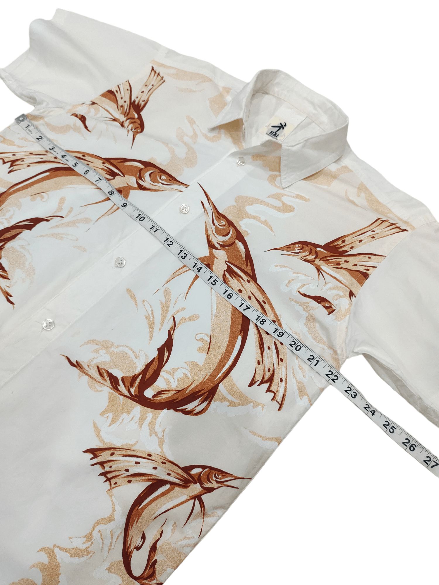 Hai Sporting Gear × Issey Miyake Hai Sporting Gear by Issey Miyake Rare Button up shirt Size US L / EU 52-54 / 3 - 9 Thumbnail