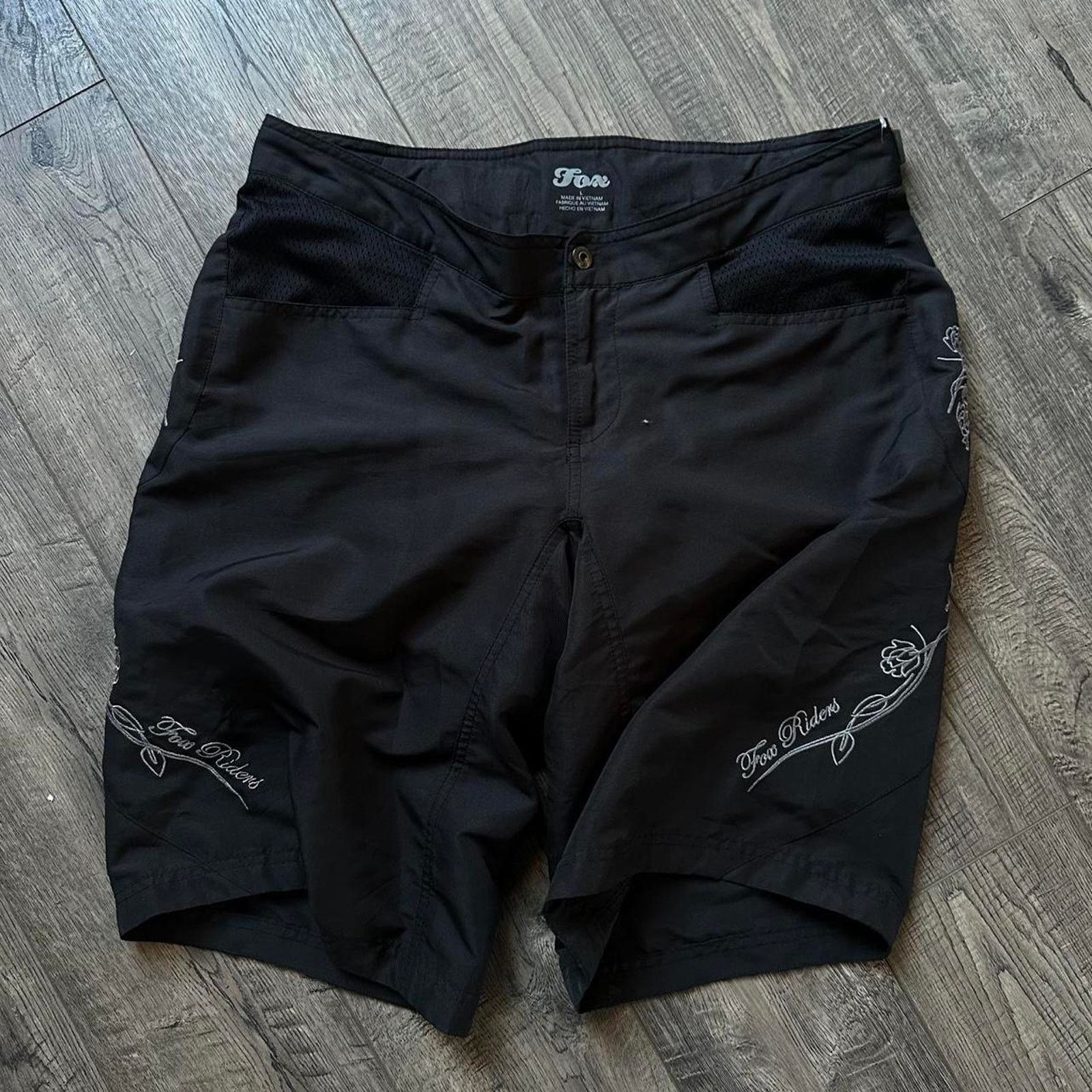 Fox Racing × Vintage Vintage Y2K 00s BMX Fox Racing Biker Tactical Biker Shorts Size US 32 / EU 48 - 1 Thumbnail