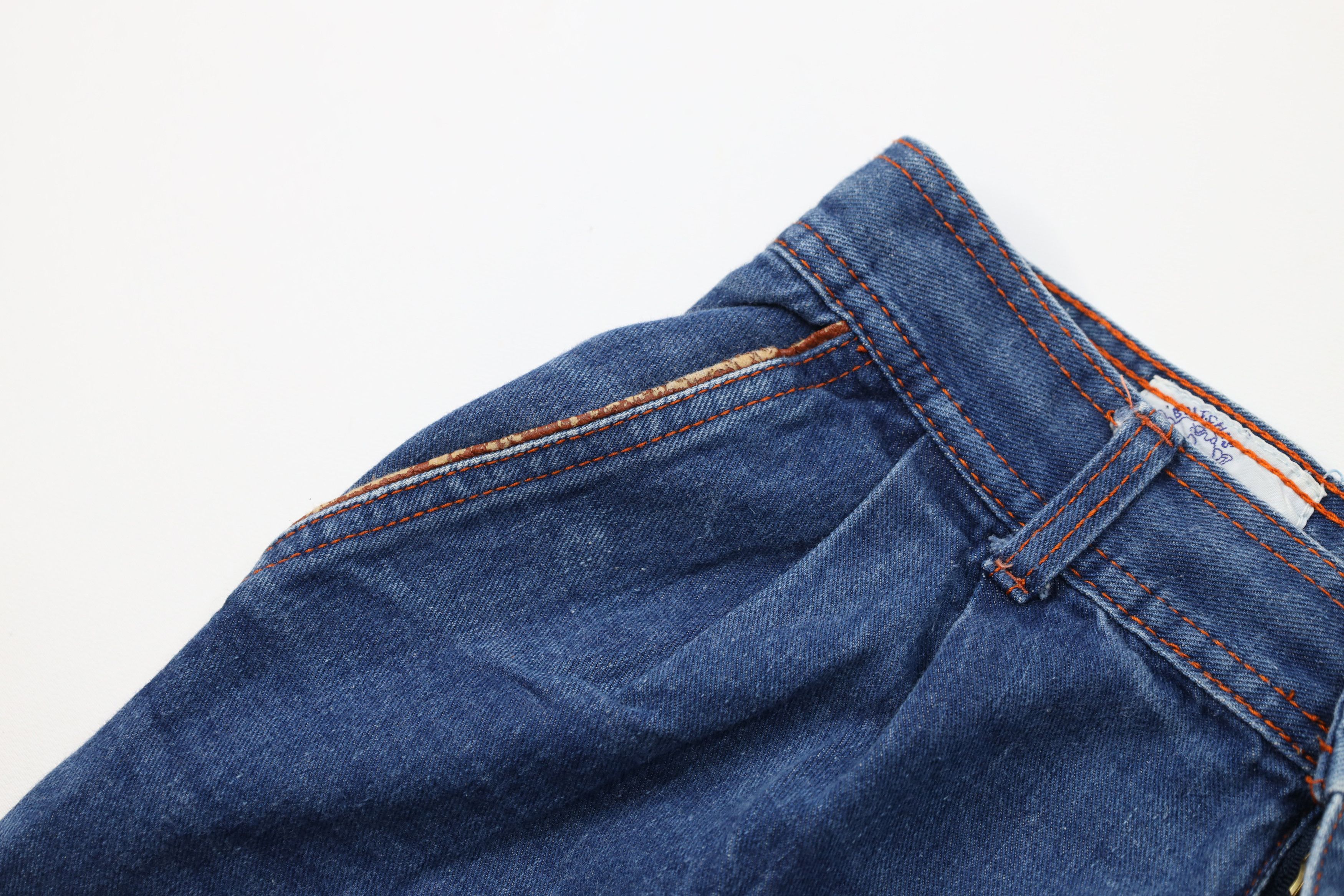 Vintage Vintage 70s 80s Streetwear Relaxed Fit Straight Leg Jeans Size 26" / US 2 / IT 38 - 7 Thumbnail