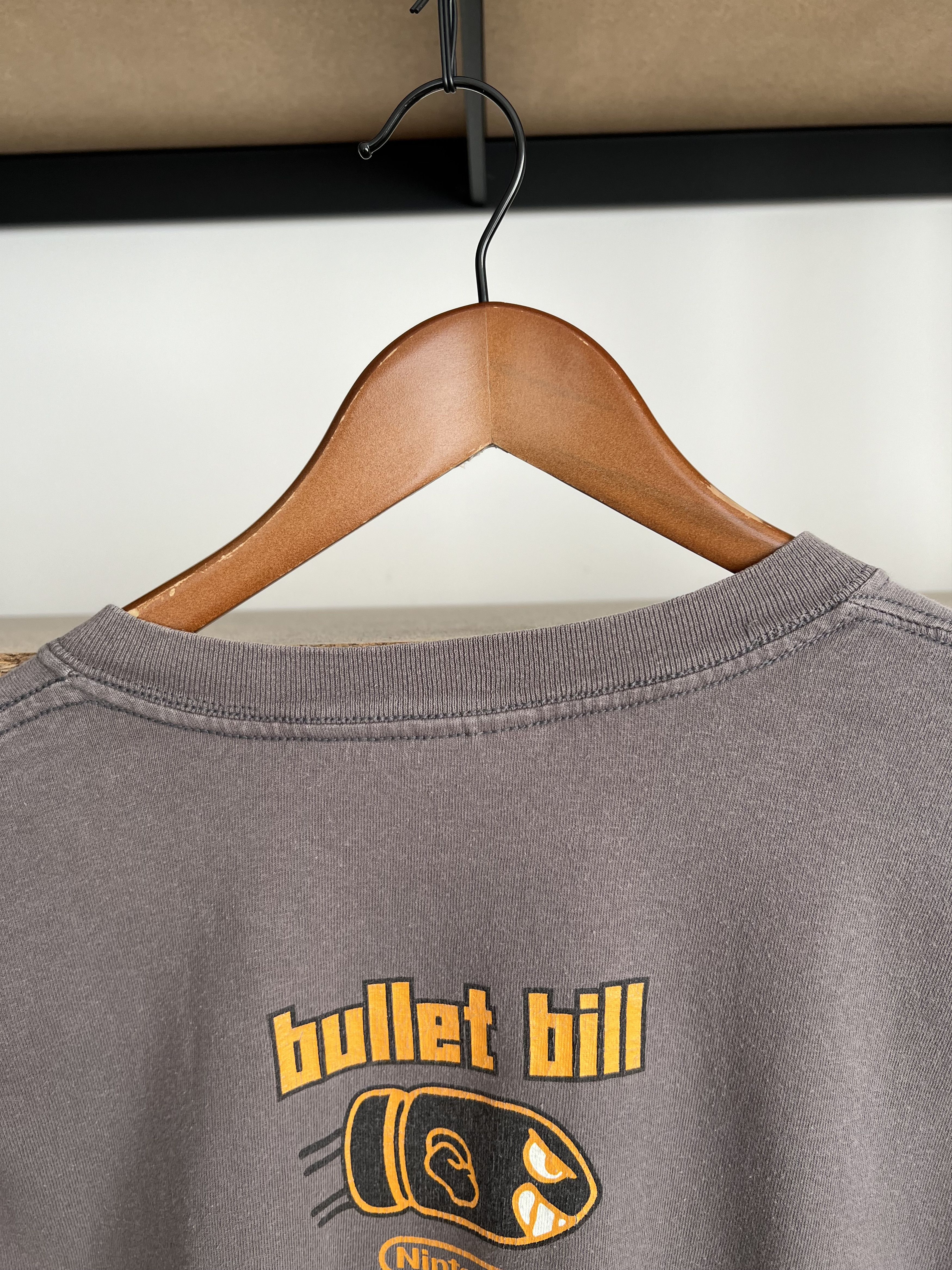 Nintendo Vintage 2000s Nintendo Bullet Bill Enemy Super Mario T-shirt Size US L / EU 52-54 / 3 - 15 Thumbnail