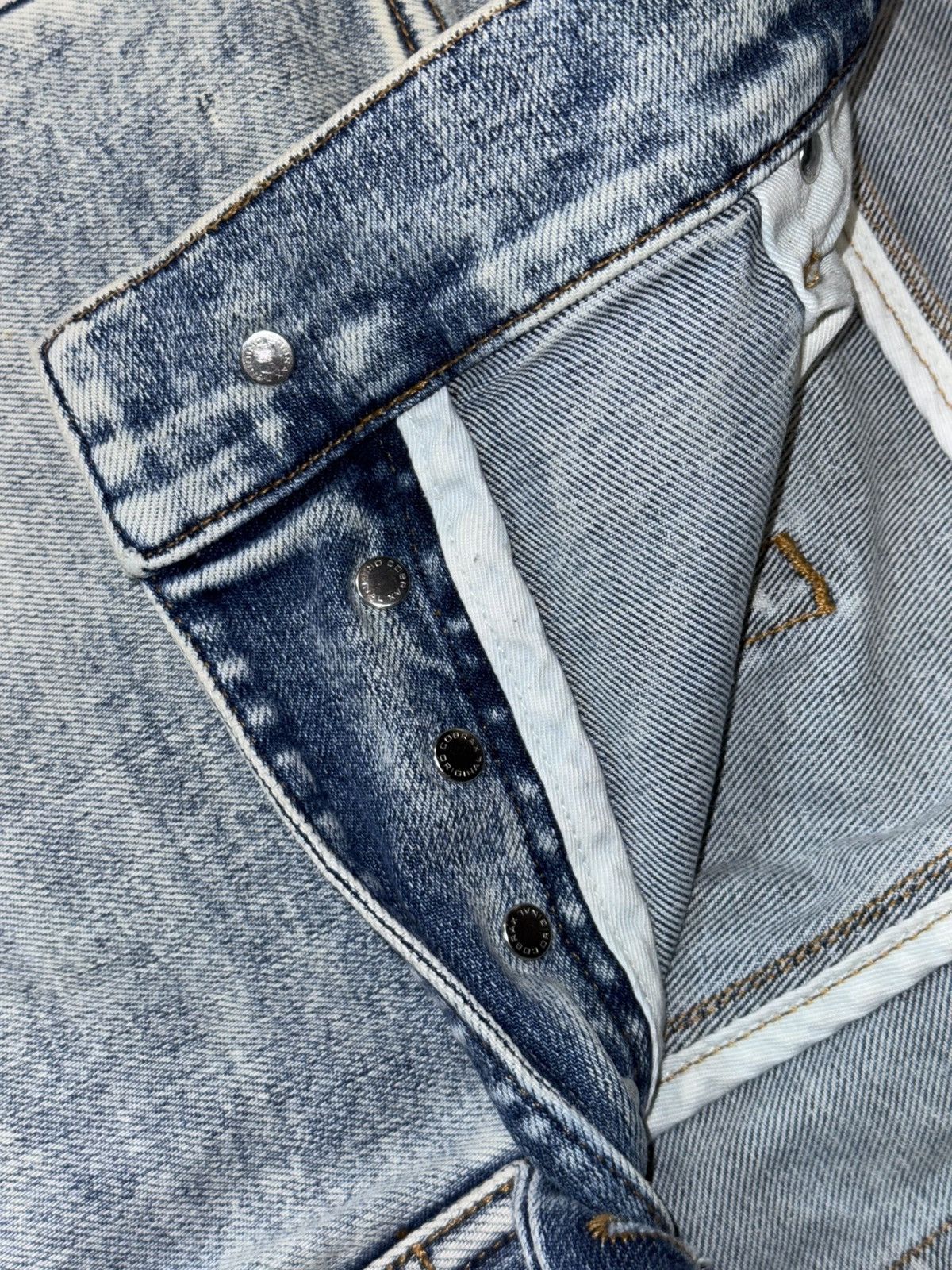 Amiri AMIRI MX1 BLUE DISTRESSED JEANS Size US 31 - 15 Thumbnail