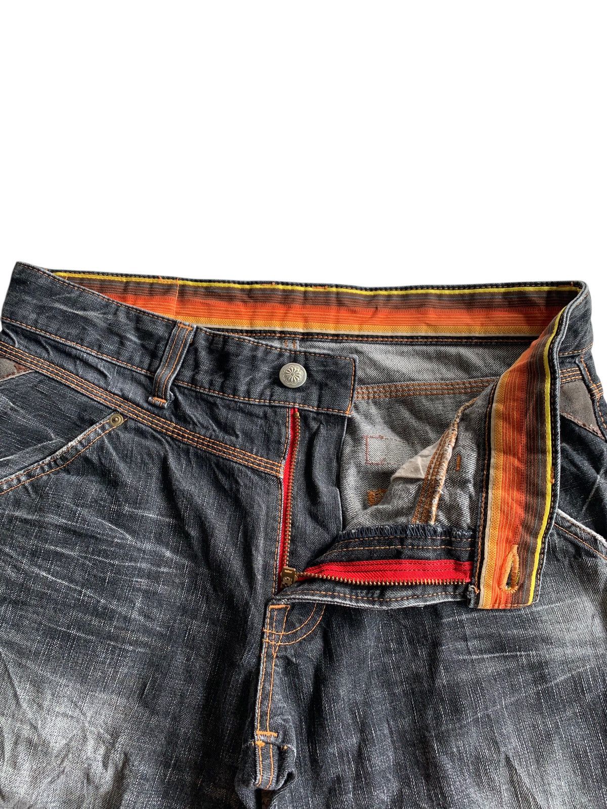 Kapital VINTAGE EDWIN BLUE TRIP NAVAJO FADED&RUSTY JAPANESE DENIM Size US 34 / EU 50 - 12 Thumbnail