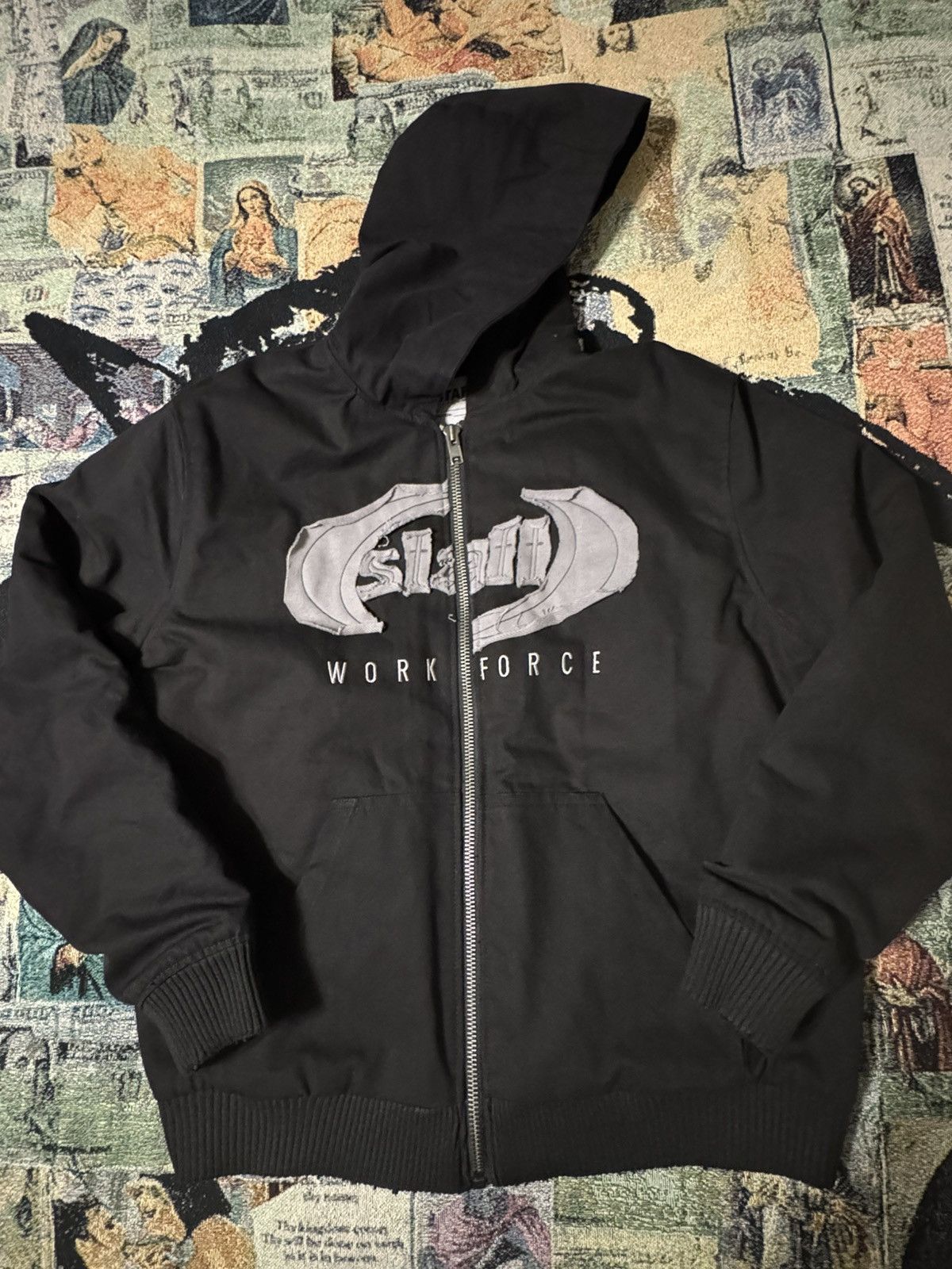 Overtime Zip Up (Vintage Grey)