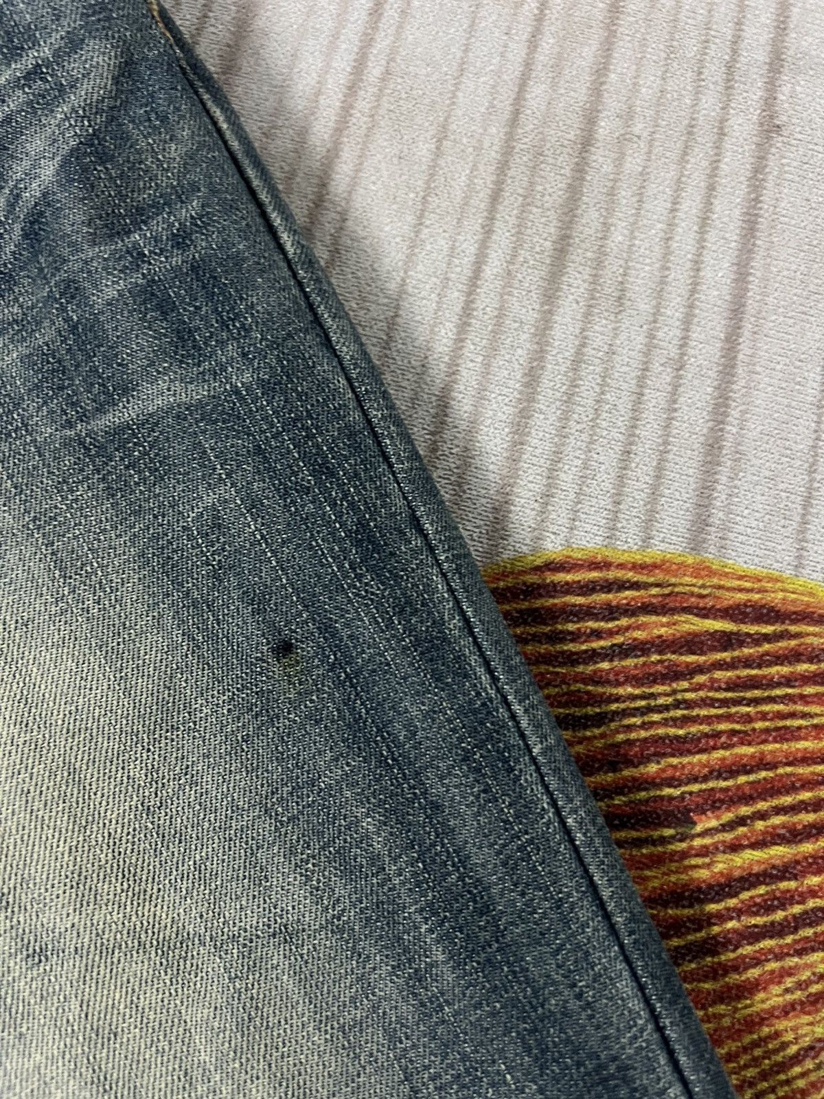 Japanese Brand 💥Classical Japanese Brand Distress Jean Size US 30 / EU 46 - 14 Thumbnail