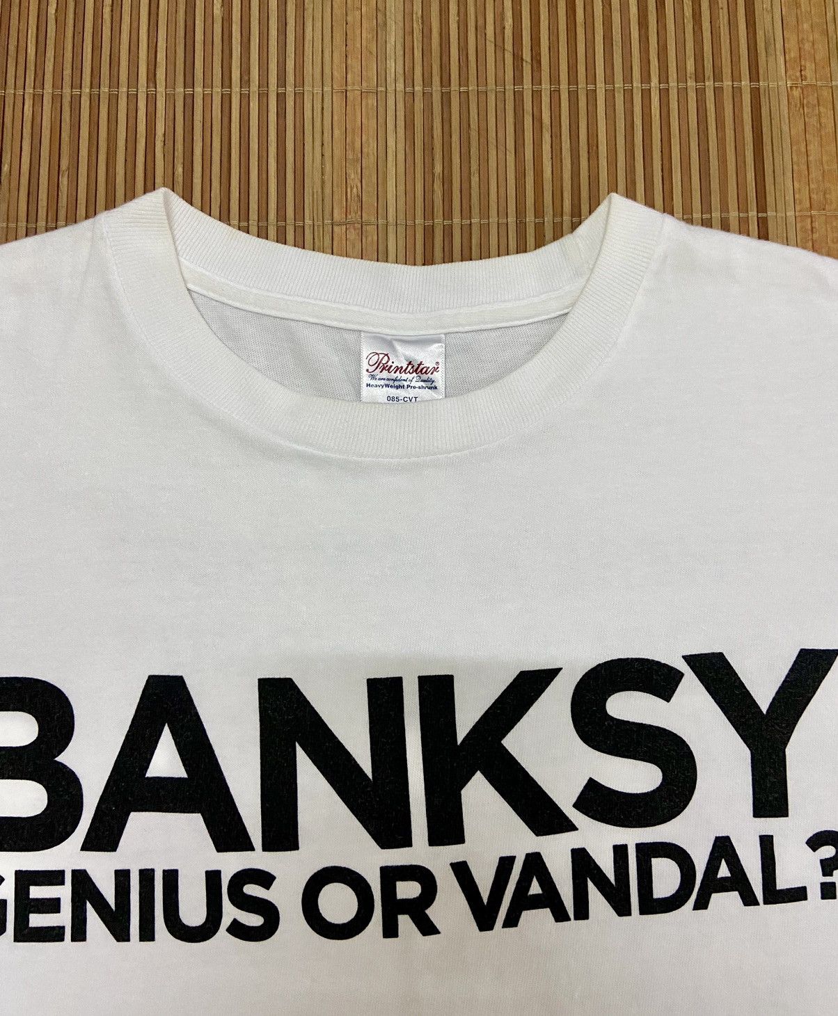 Japanese Brand BANKSY TEE Size US S / EU 44-46 / 1 - 5 Thumbnail