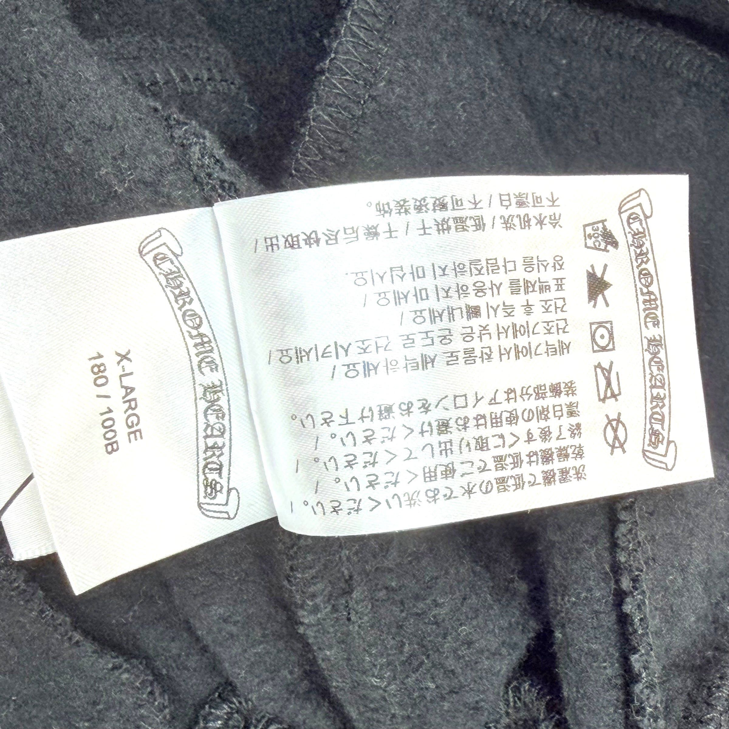 Chrome Hearts Chrome Hearts Blue Horseshoe Logo Sweatpants XL Size US 36 / EU 52 - 7 Thumbnail