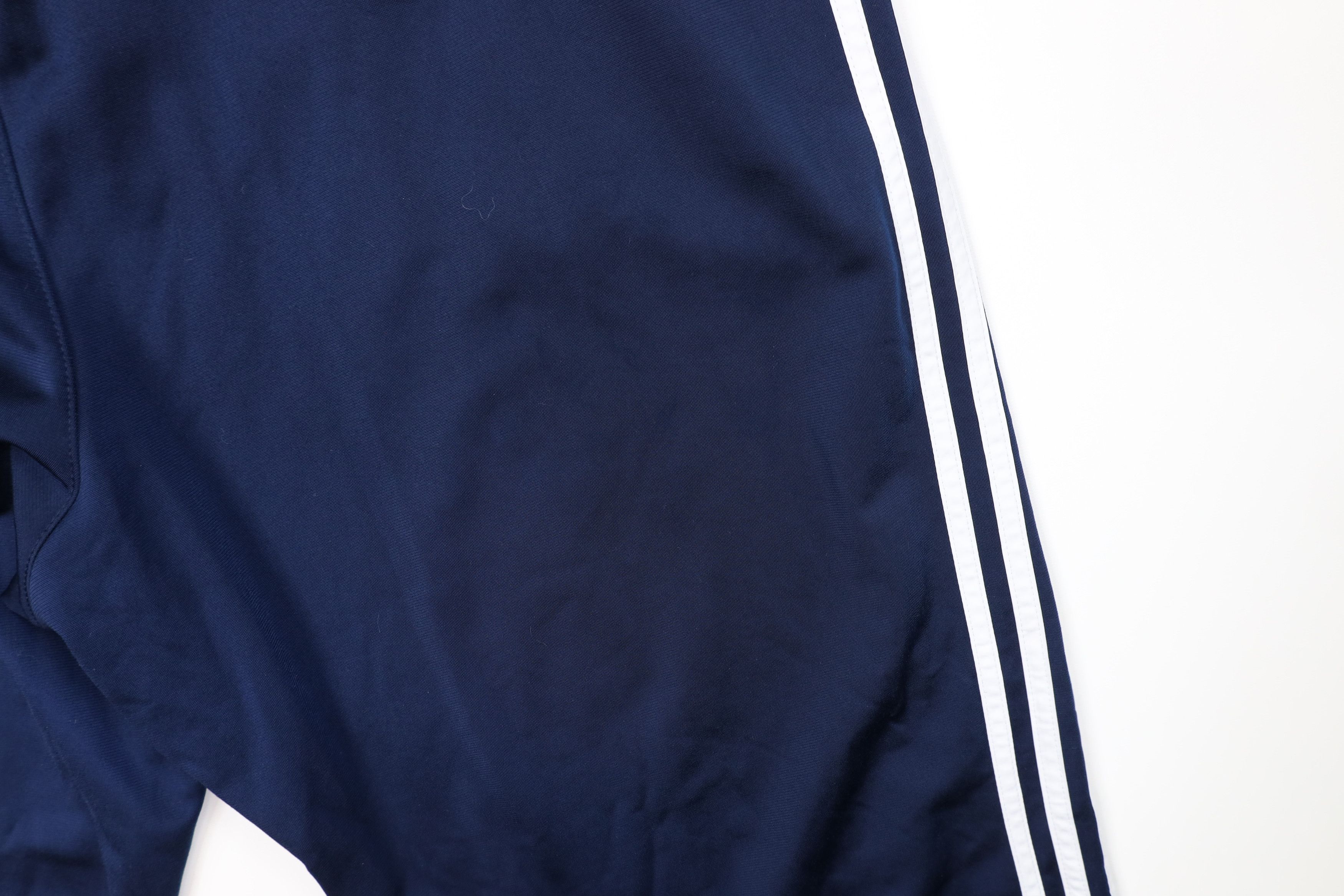 Adidas Vintage Y2K Adidas Striped Wide Leg Sweatpants Pants Blue Size US 40 / EU 56 - 13 Thumbnail