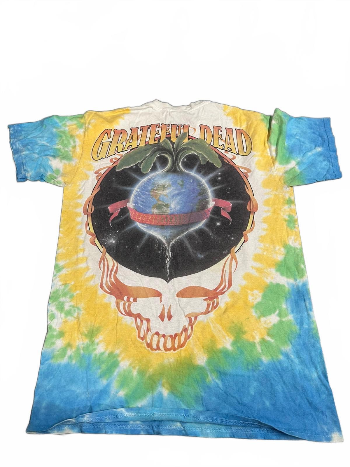 Liquid Blue Grateful Dead Tie-Dye T-Shirt - Keep It Green Design Size US M / EU 48-50 / 2 - 3 Thumbnail
