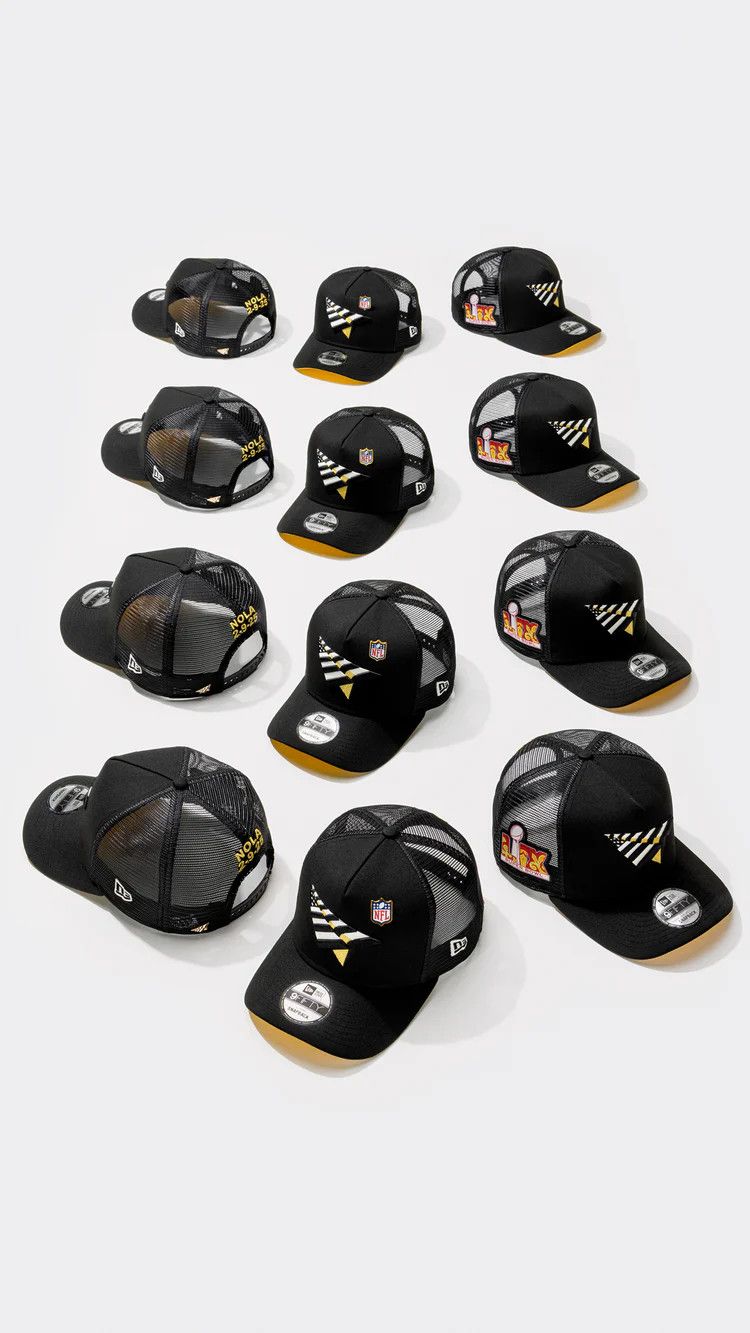 New Era × Paper Planes × ROC NATION Super Bowl LIX 9FIFTY A-Frame Snapback Trucker Hat Size ONE SIZE - 1 Thumbnail