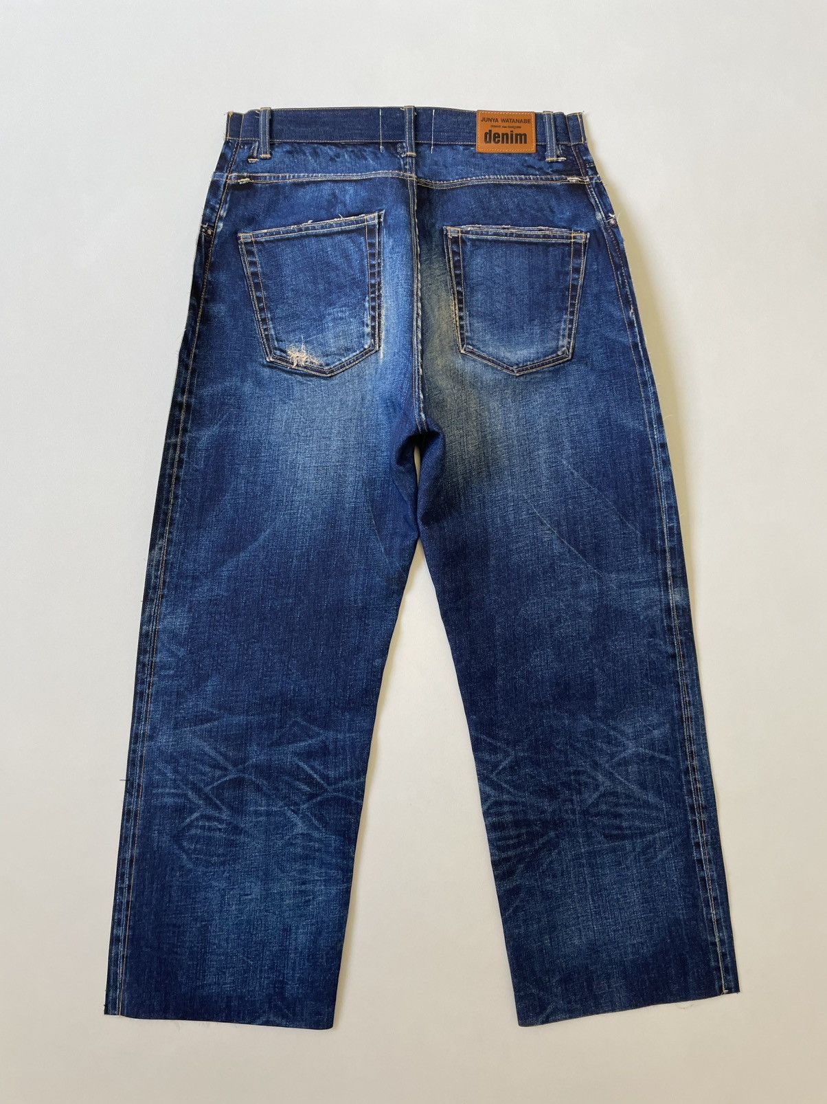 Junya Watanabe S/S ‘Trompe L'oeil’ Denim Printed Jeans Size US 30 / EU 46 - 15 Thumbnail