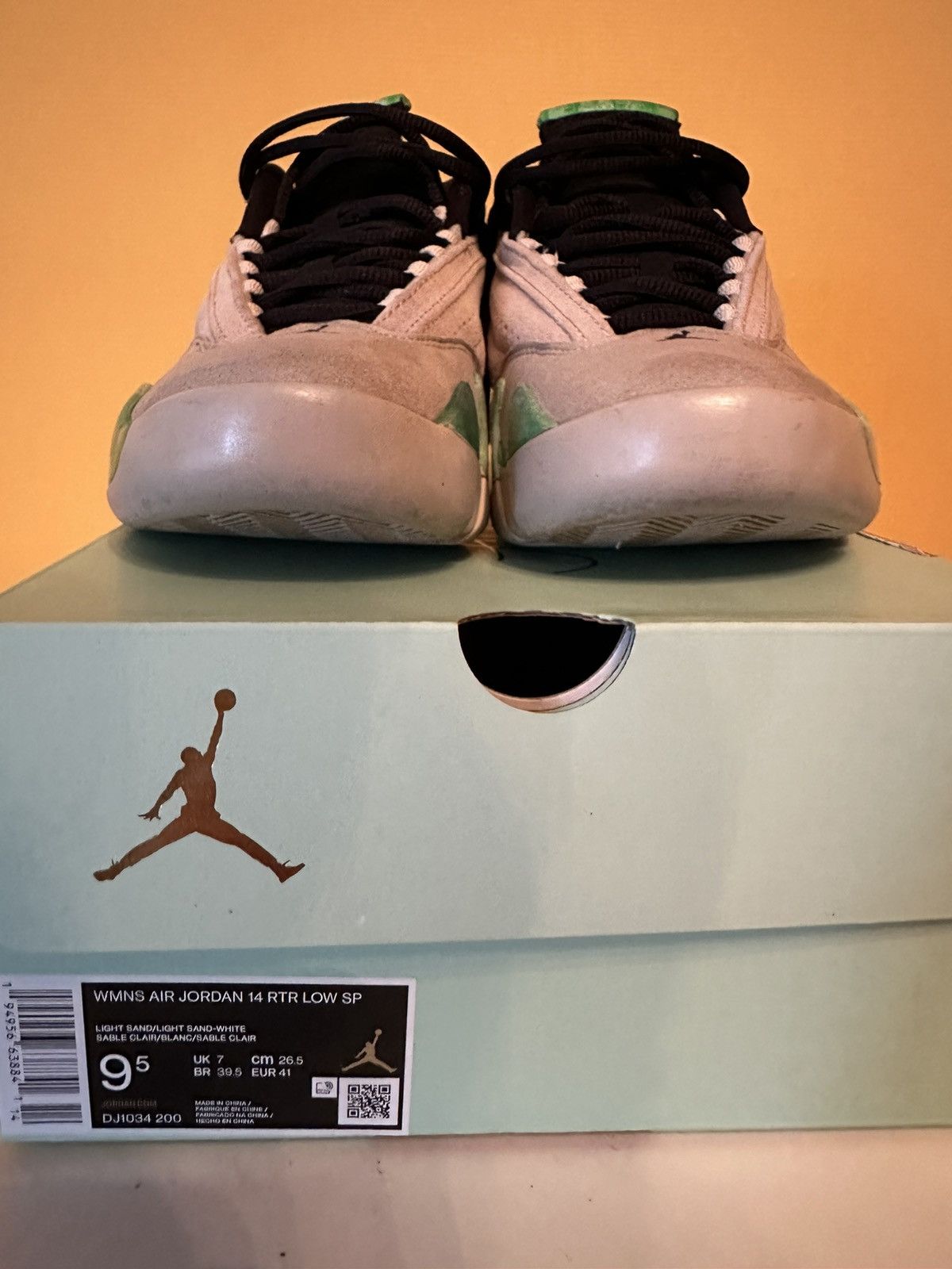 Jordan Brand Air Jordan 14 x Aleali May Fortune Size US 10 / IT 40 - 9 Thumbnail
