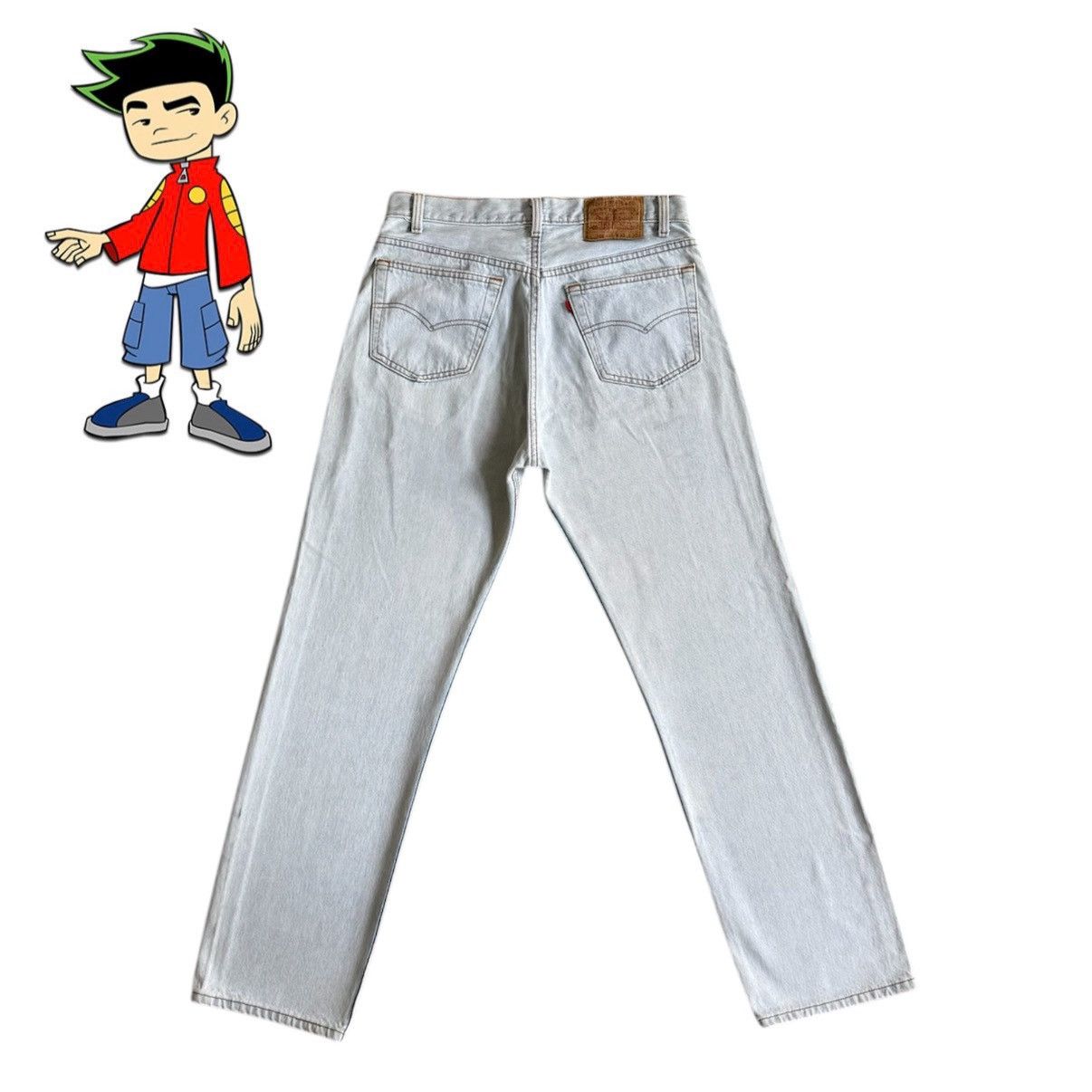 Levi's Levi's 501 XX, "1992", Made in Usa, Light Wash Jeans. Size US 33 - 2 Thumbnail