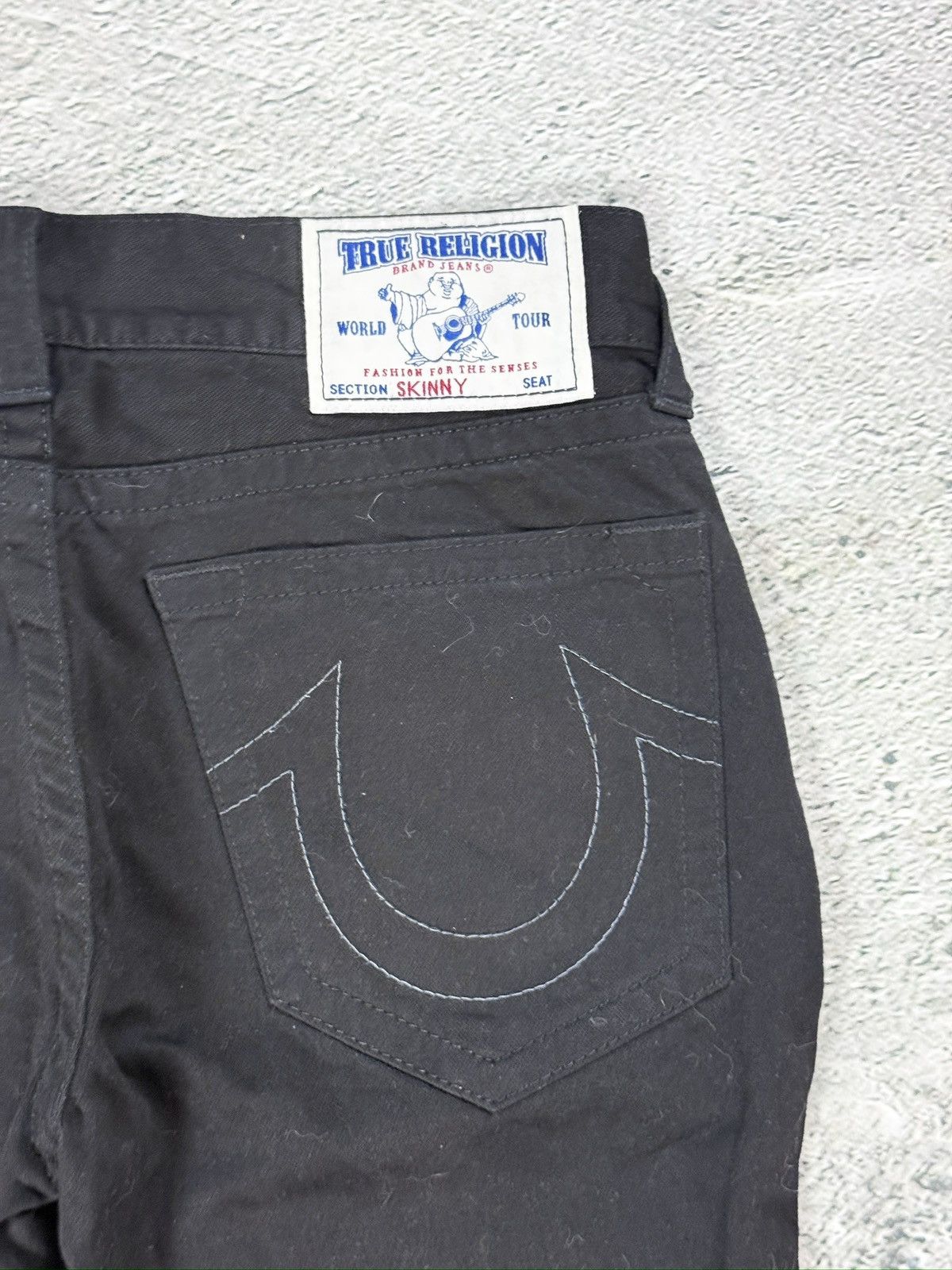 True Religion True Religion vintage jeans slim black Y2K Size US 33 - 4 Thumbnail