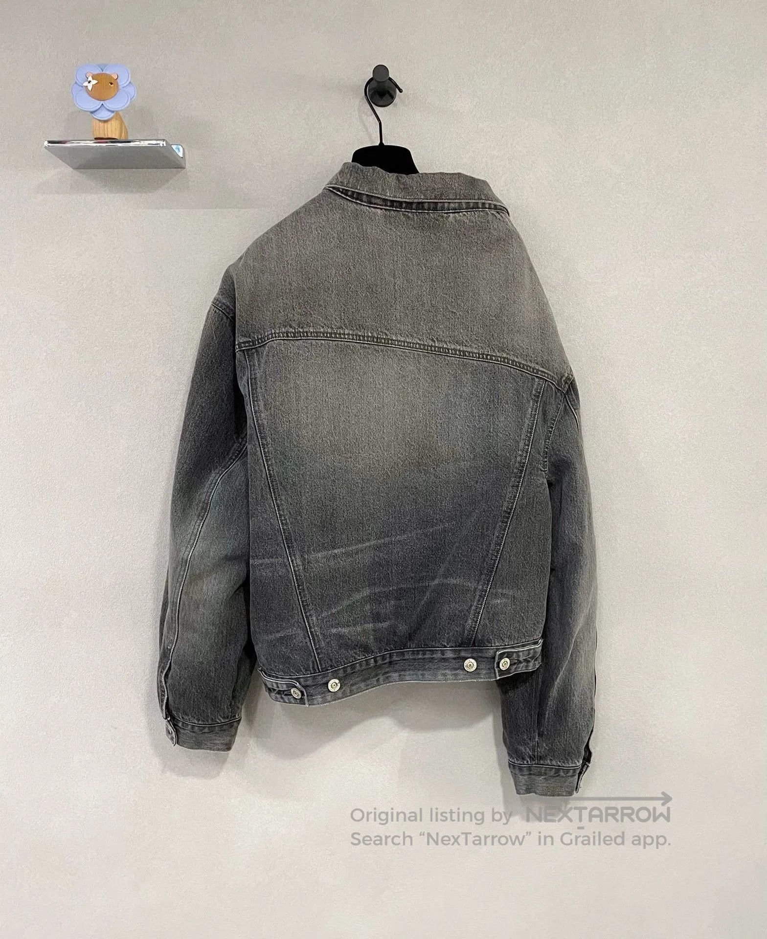 Balenciaga Balenciaga Irregular Denim Jacket. Size US XS / EU 42 / 0 - 2 Thumbnail