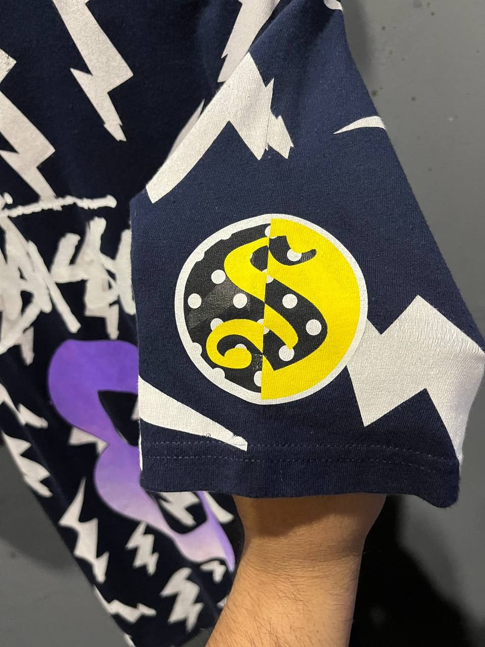 Stussy Stussy N4 Tribe overprint Size US M / EU 48-50 / 2 - 4 Thumbnail