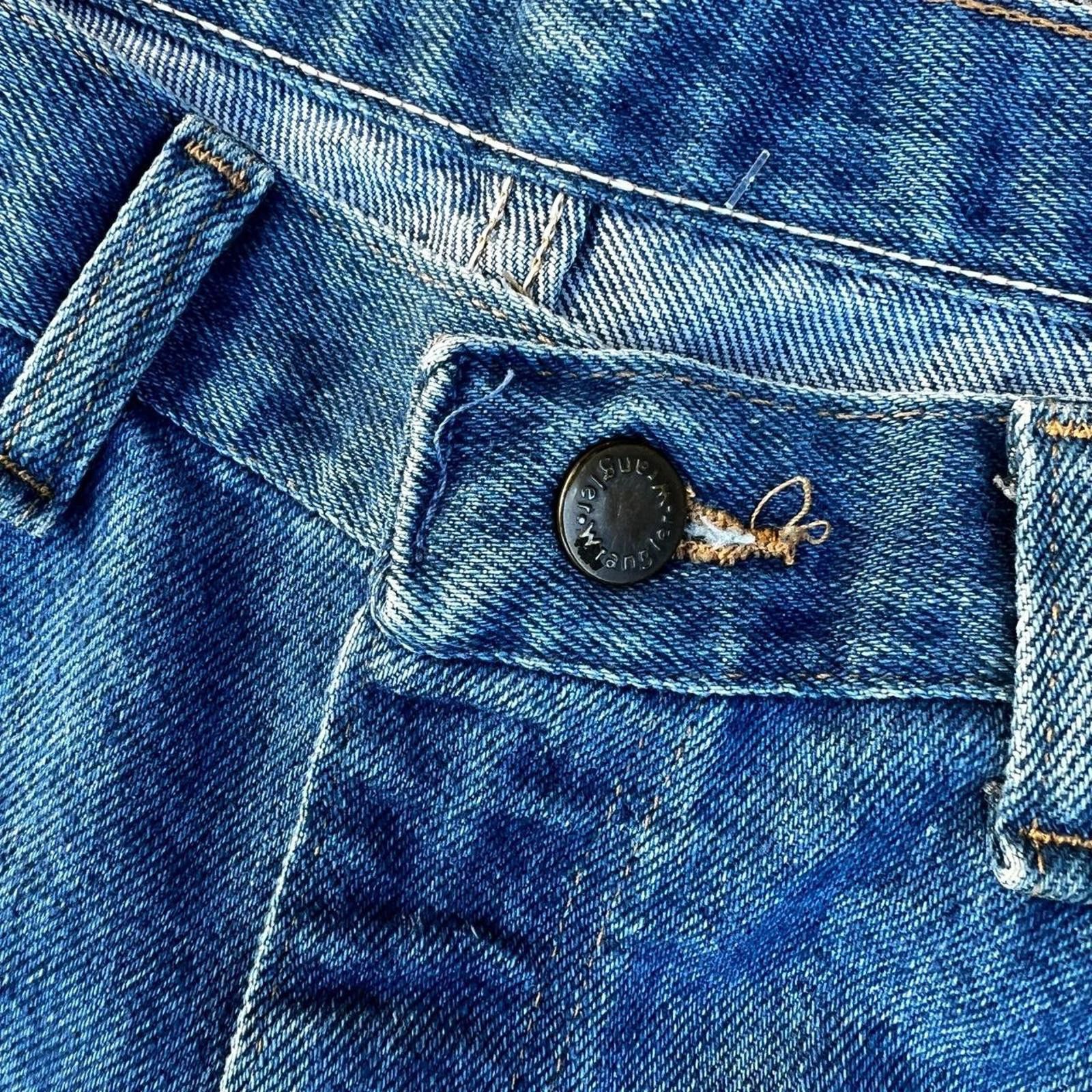 Wrangler Wrangler Men's Blue Jeans Size US 30 / EU 46 - 5 Thumbnail