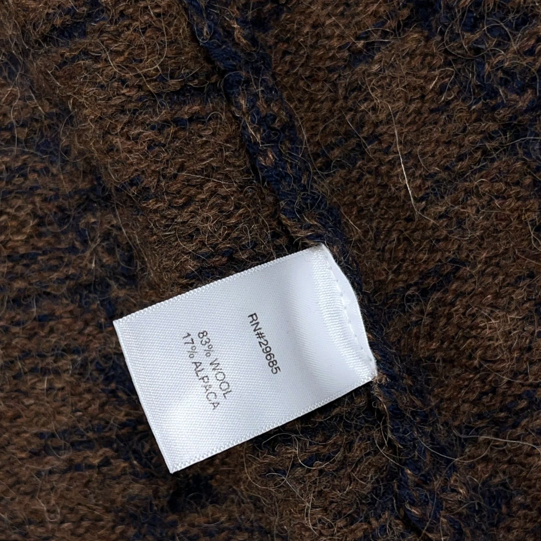 Pendleton Pendleton Cardigan Sweater Women L Open Front Wool Alpaca Shawl Neck V-Neck Pockets Geometric Bohemian vintage? no Size L / US 10 / IT 46 - 6 Thumbnail