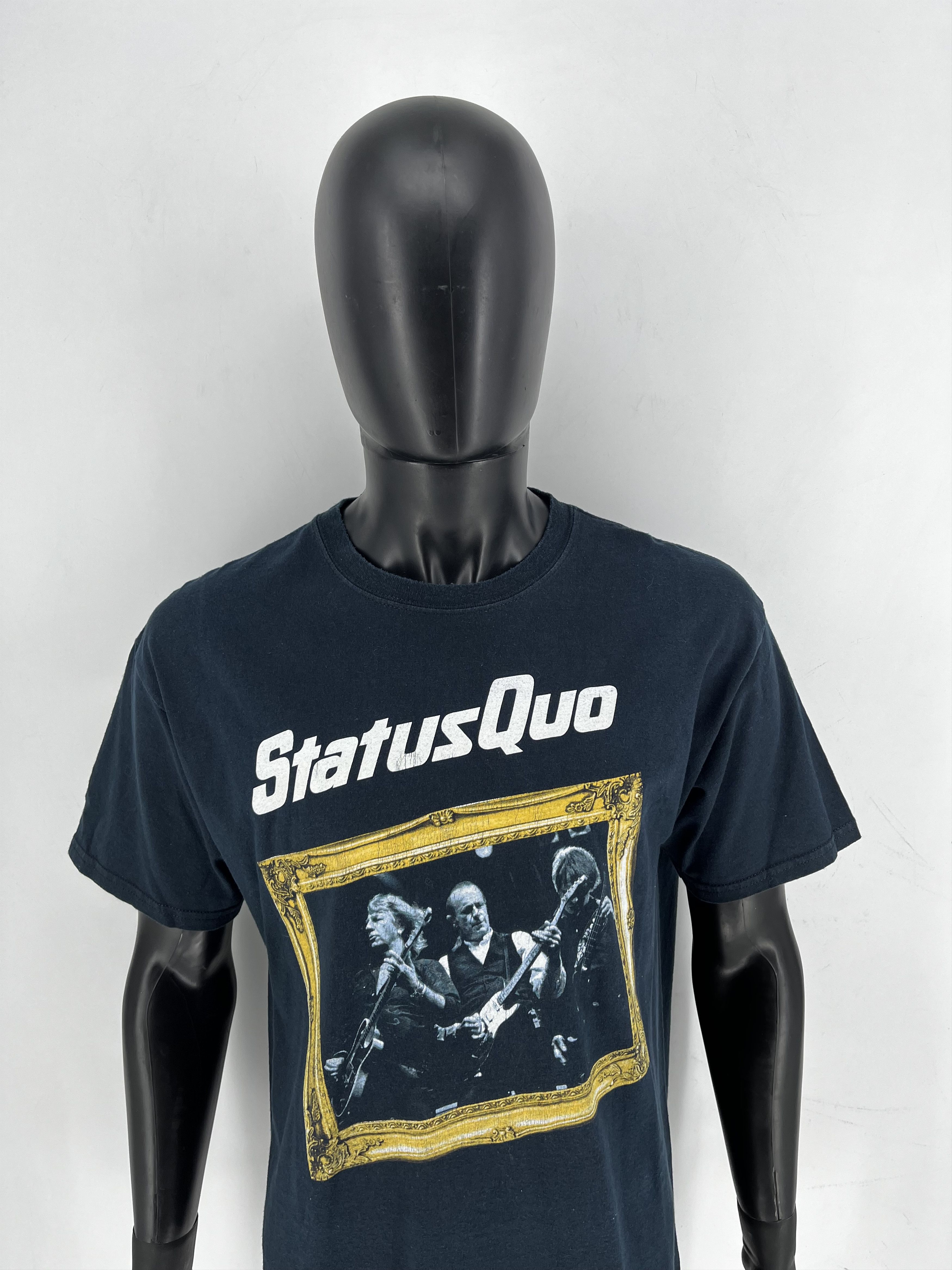 Band Tees Status Quo 2008 Vintage Tour Rock Band Tee Size L Size US L / EU 52-54 / 3 - 6 Thumbnail